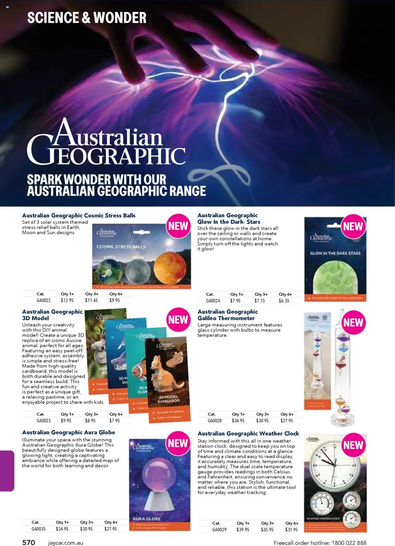 Jaycar catalogue - valid from 09.07.2025 | Page: 570 | Products: Clock, Watch, Scale, Thermometer