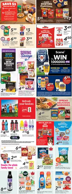 Preview of Sobeys weekly flyer / circulaire from shop Sobeys valid from 19.03.2026 | Page: 23 | Products: Cereals, Cookies, Cheese, Yogurt