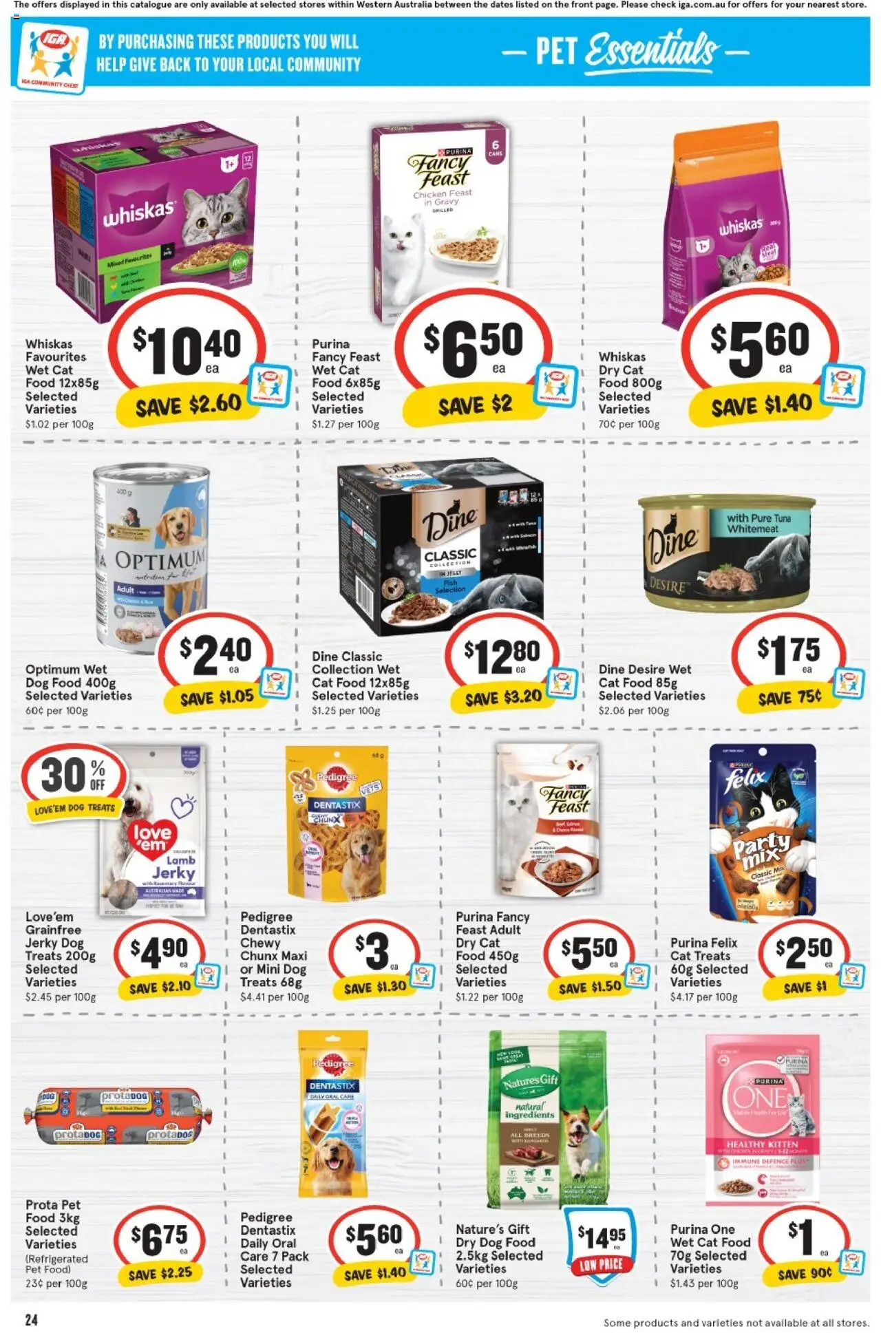 IGA catalogue - valid from 06.08.2025 | Page: 24 | Products: Pizza, Chicken, Rice, Vegetables