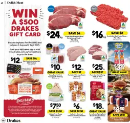 Drakes catalogue - valid from 13.08.2025 | Page: 4 | Products: Household, Beef, Meat, Steak