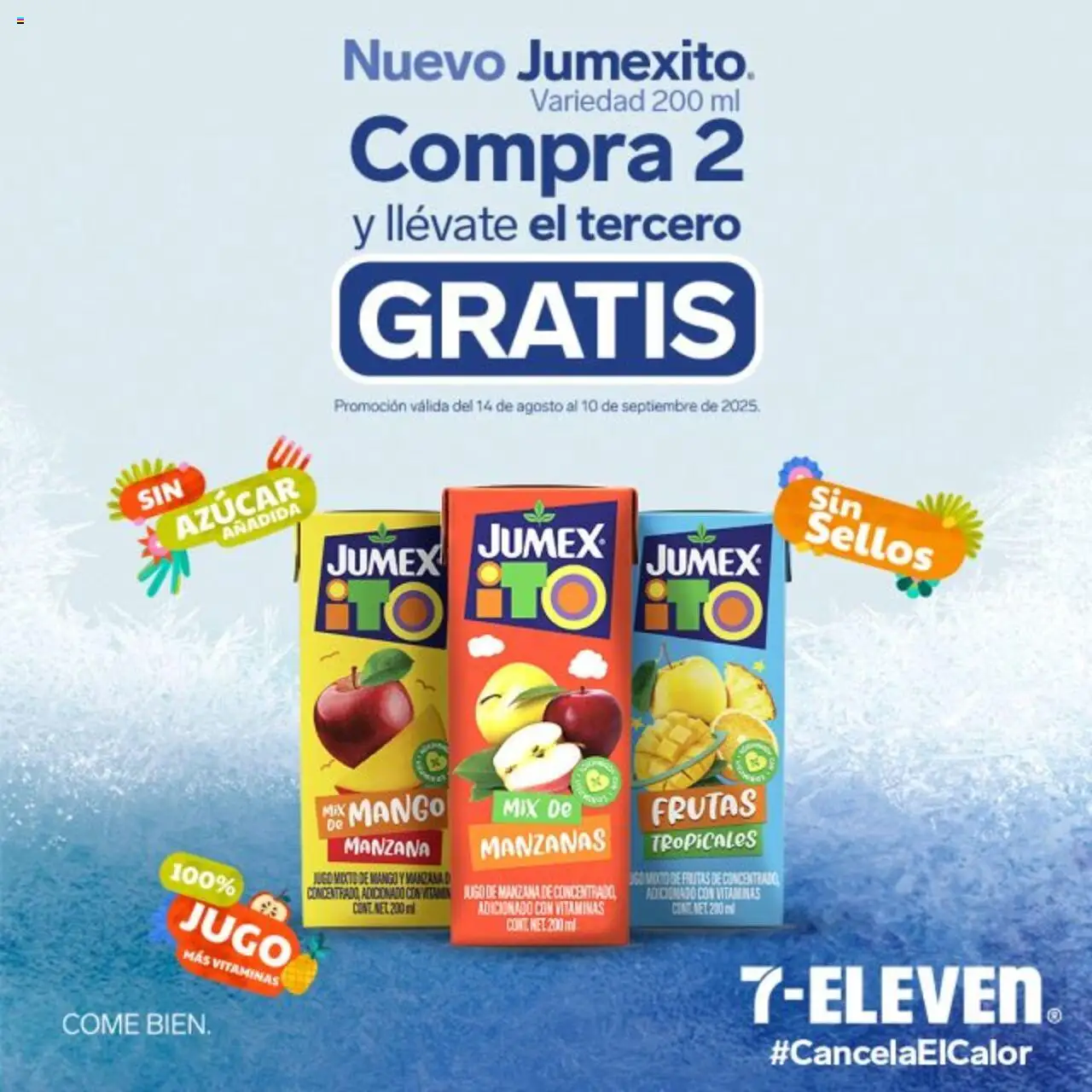 Nuevas ofertas de 7-Eleven válidas en toda la República Mexicana desde el 14.08.2025. ¡Encuentra las mejores ofertas en 7-Eleven folleto! | Página: 23 | Productos: Azúcar, Manzana, Mango, Vitaminas
