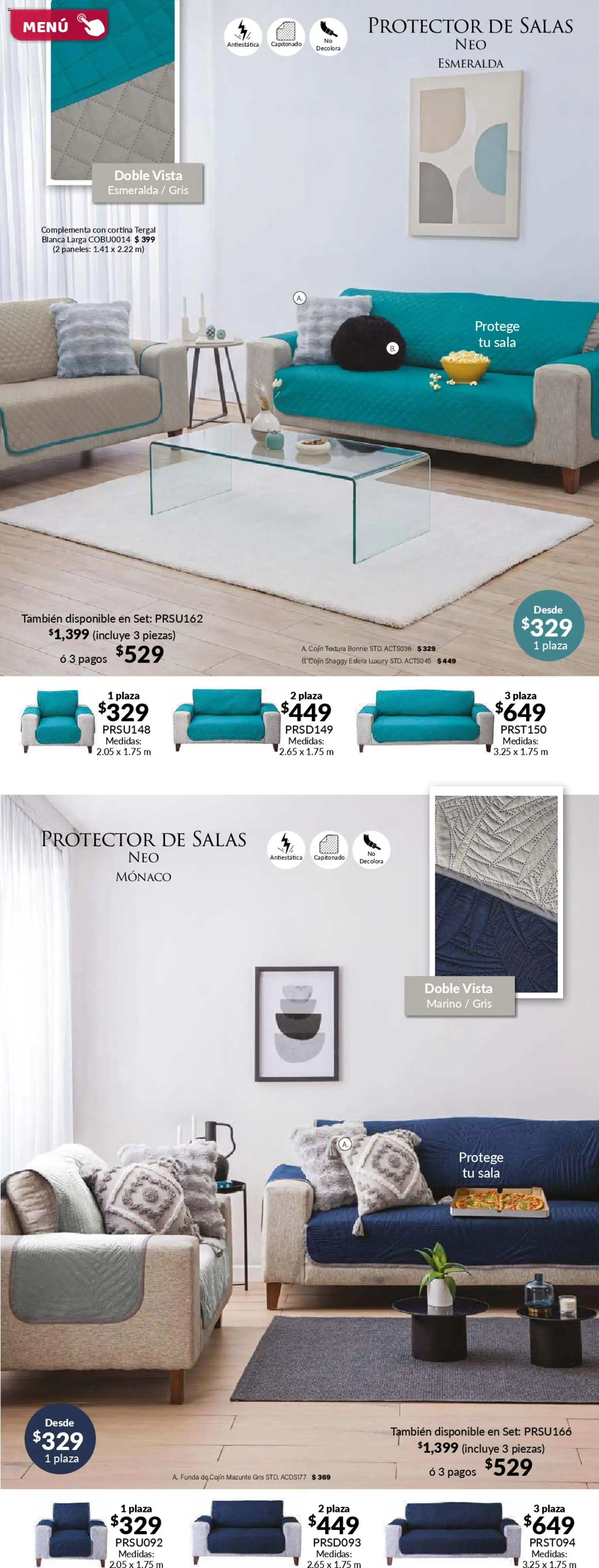 ¡El último » catálogo de Colchas Concord para Abril « está aquí! Descubre las SUPER OFERTAS. | México