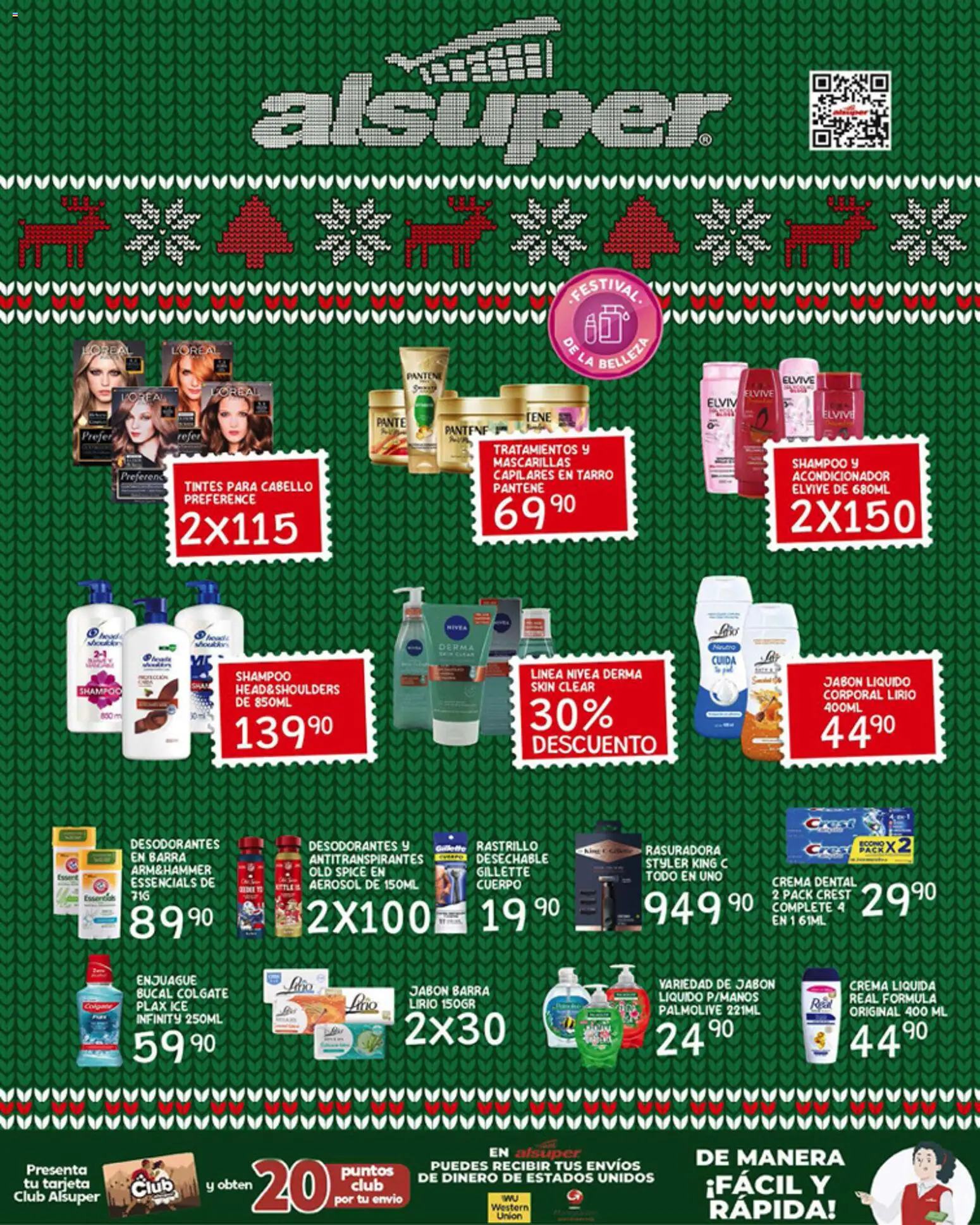 Nuevas ofertas de Alsuper válidas en toda la República Mexicana desde el 09.12.2025. ¡Encuentra las mejores ofertas en Alsuper folleto Chihuahua Estado! | Página: 8 | Productos: Jabón líquido, Crema, Rastrillo, Jabón