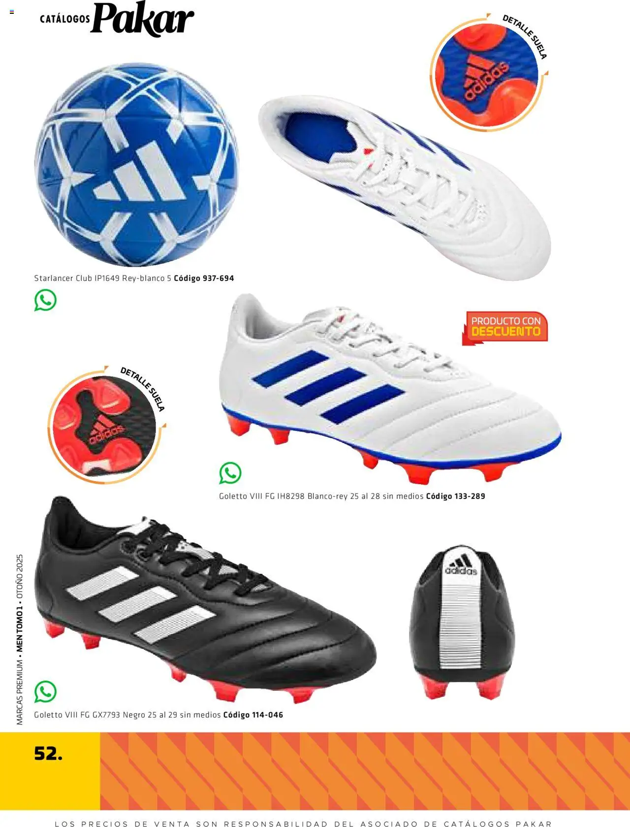 Nuevas ofertas de SC Pakar válidas en toda la República Mexicana desde el 29.08.2025. ¡Encuentra las mejores ofertas en SC Pakar - Catálogo Otoño Men Tomo 1! | Página: 52