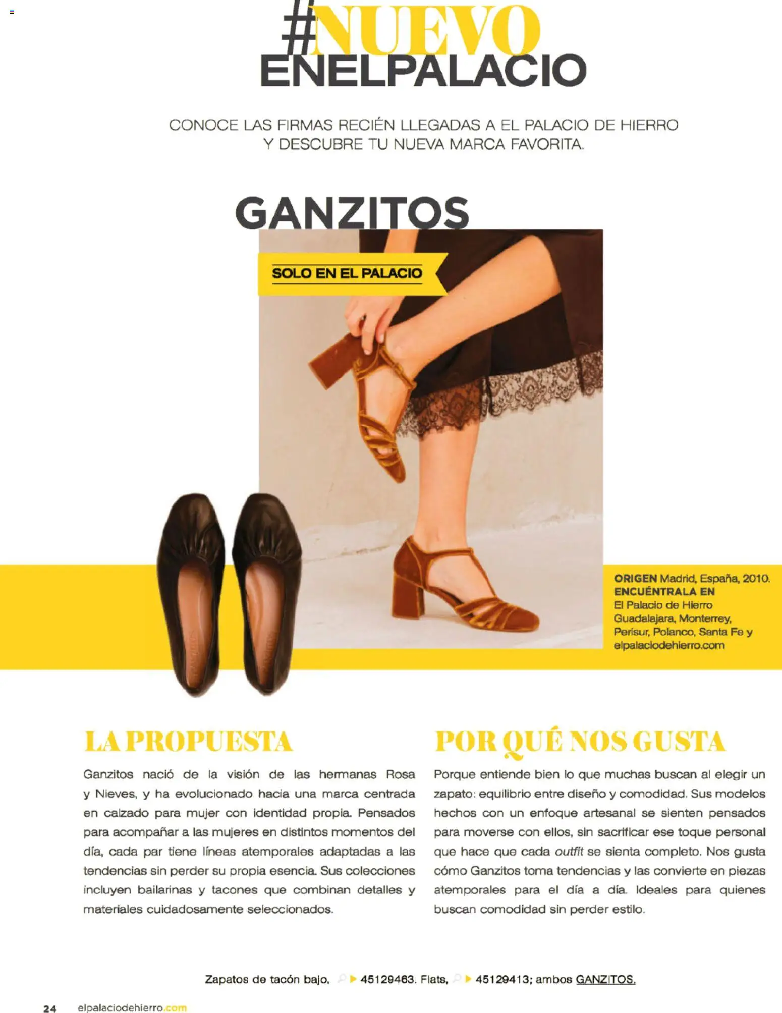 Nuevas ofertas de Palacio De Hierro válidas en toda la República Mexicana desde el 02.02.2026. ¡Encuentra las mejores ofertas en Palacio De Hierro catálogo! | Página: 26 | Productos: Zapatos de tacón, Zapatos