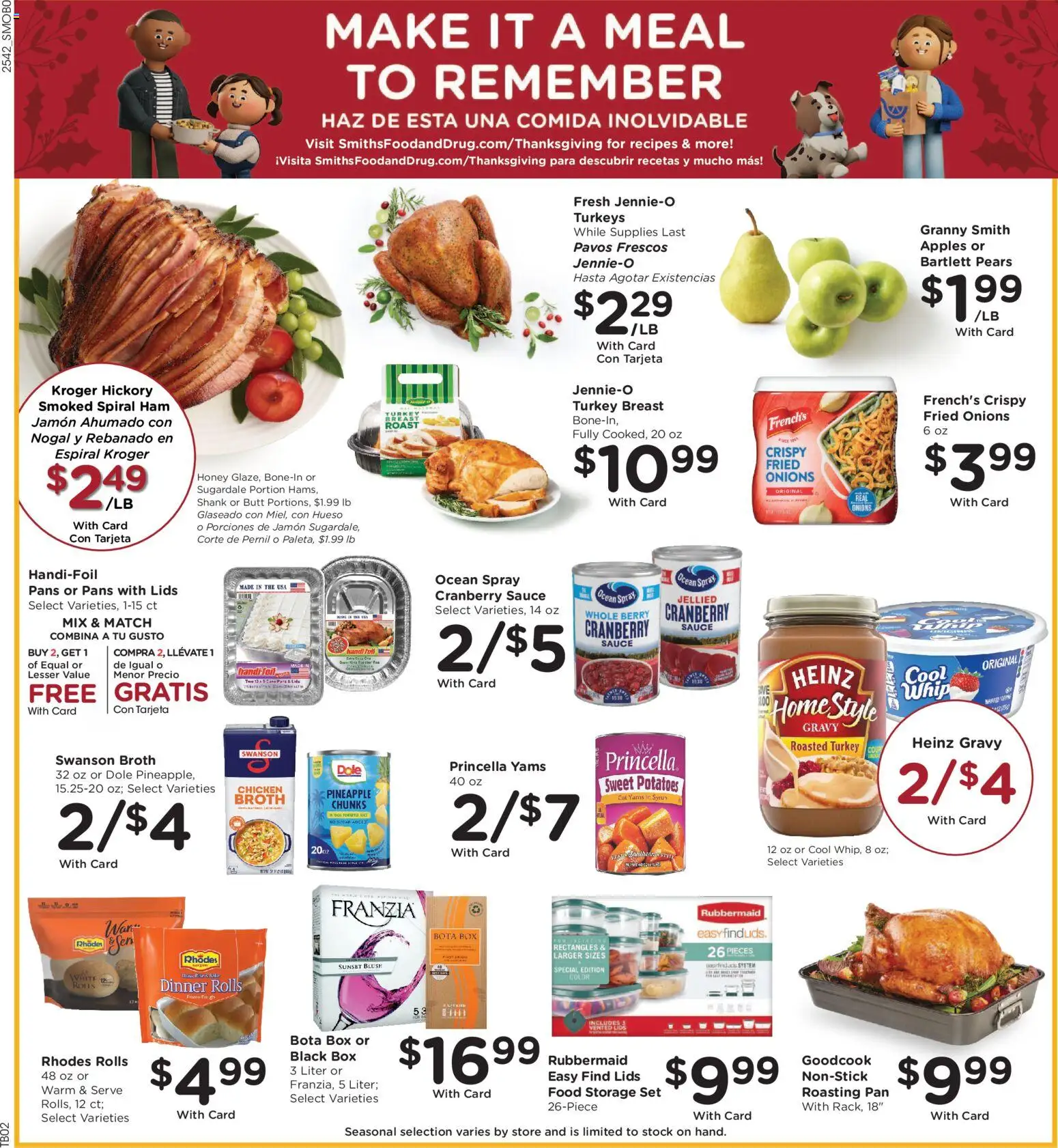 Smith's Weekly Ad - ID - valid from 19.11.2025 | Page: 4 | Products: Blush, Ham, Pineapple, Sauce