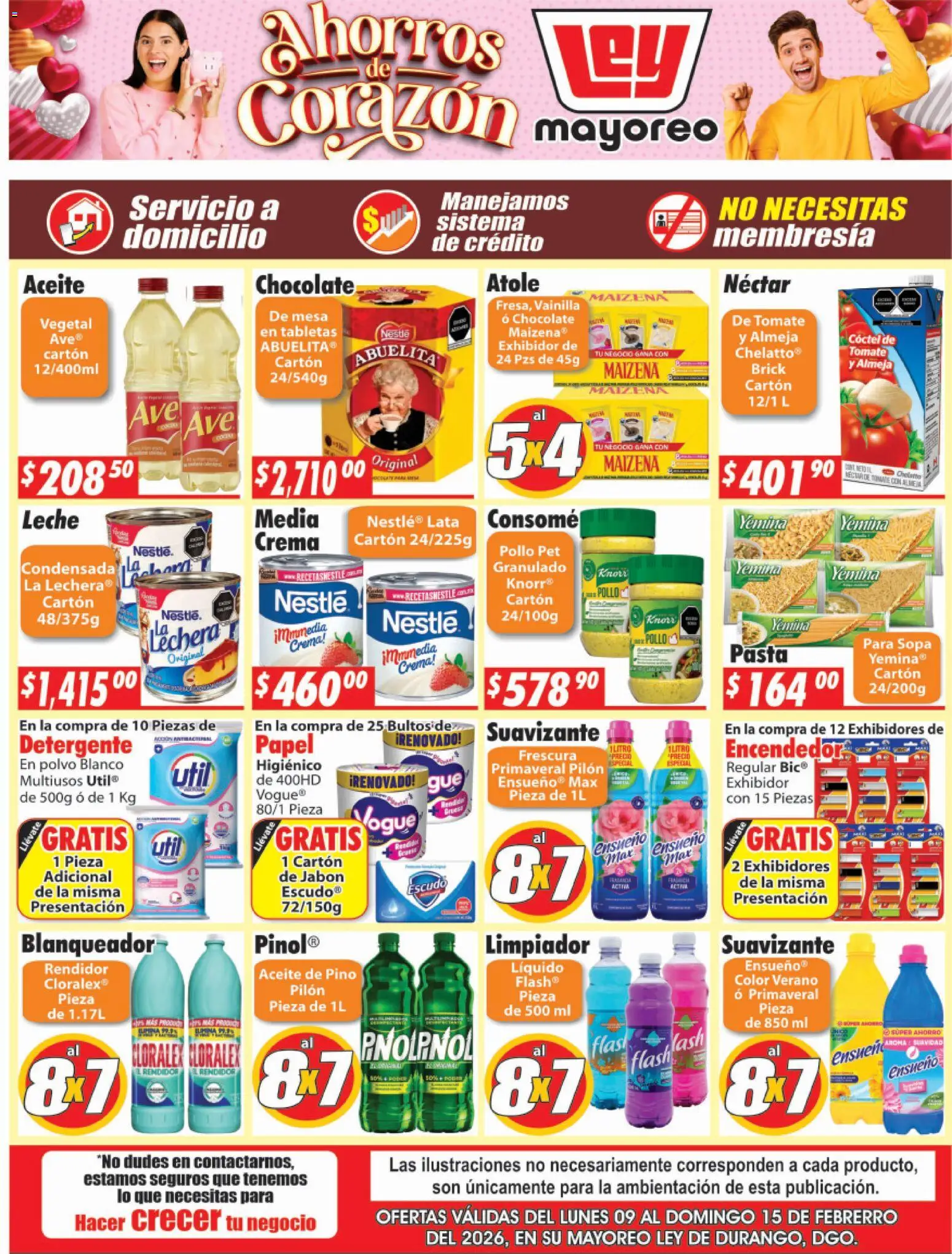 Nuevas ofertas de Casa Ley válidas en toda la República Mexicana desde el 09.02.2026. ¡Encuentra las mejores ofertas en Casa Ley folleto! | Página: 2