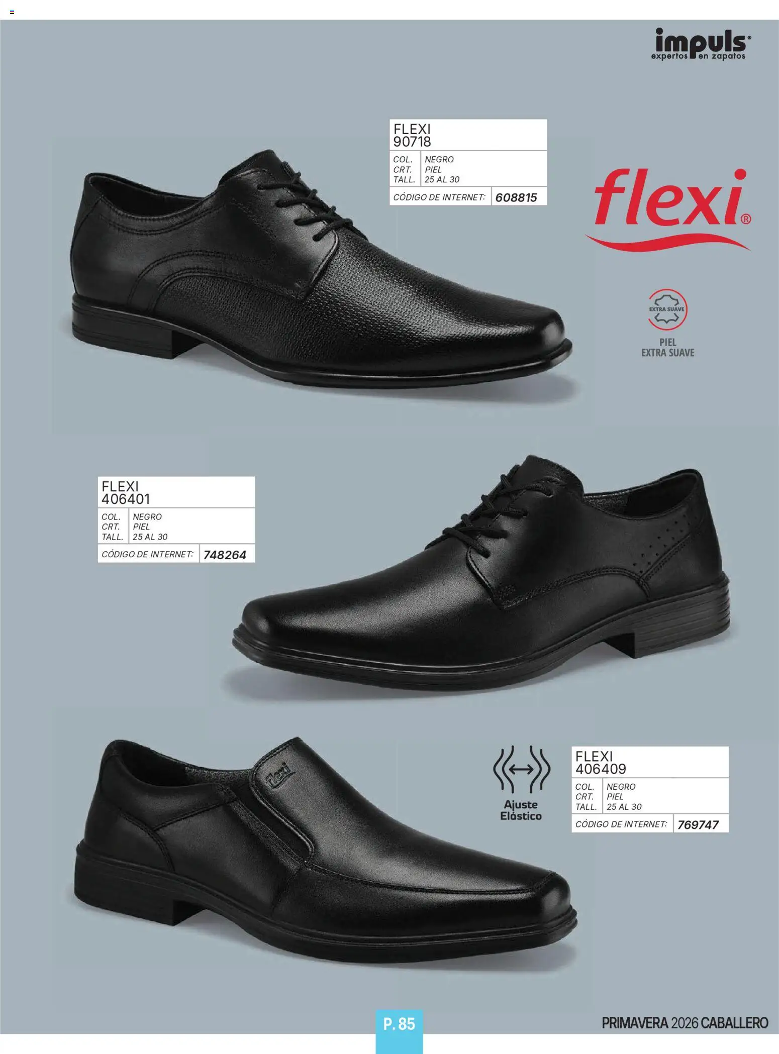 Nuevas ofertas de Impuls válidas en toda la República Mexicana desde el 01.01.2026. ¡Encuentra las mejores ofertas en Impuls catálogo Caballero! | Página: 87 | Productos: Zapatos