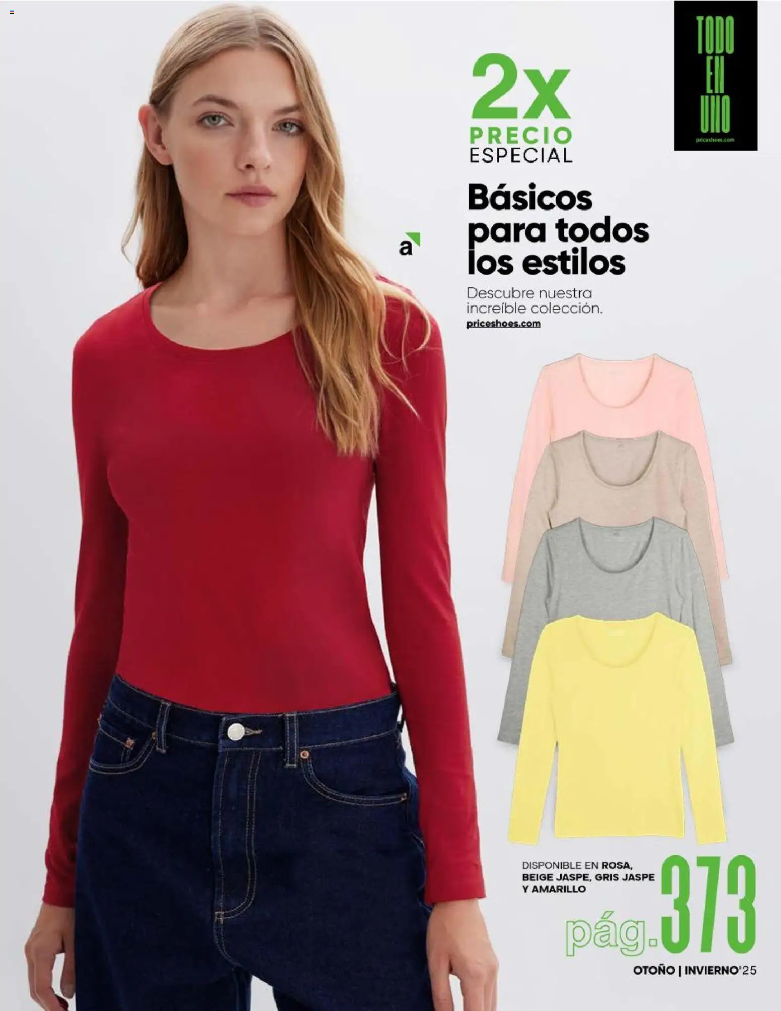 Nuevas ofertas de Price Shoes válidas en toda la República Mexicana desde el 27.10.2025. ¡Encuentra las mejores ofertas en Price Shoes catálogo Todo en uno! | Página: 373