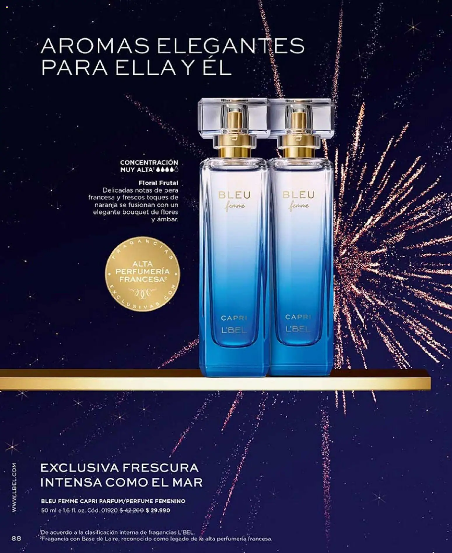 Catálogo L'Bel Campaña 1 │ válido desde el 01.01.2026 | Página: 88 | Productos: Base, Pera