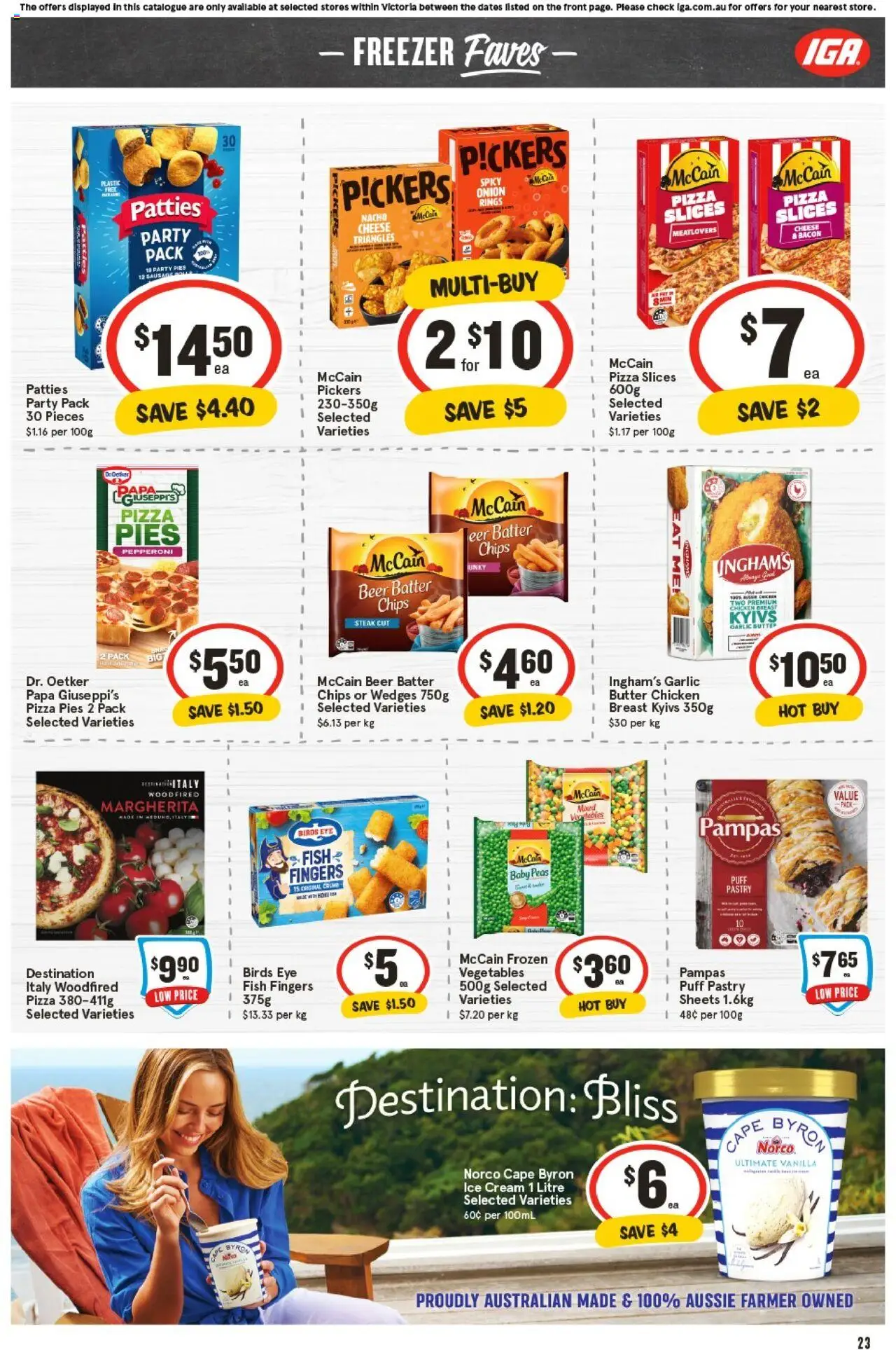 IGA catalogue - valid from 08.10.2025 | Page: 26 | Products: Crackers, Cheese, Fridge, Oven