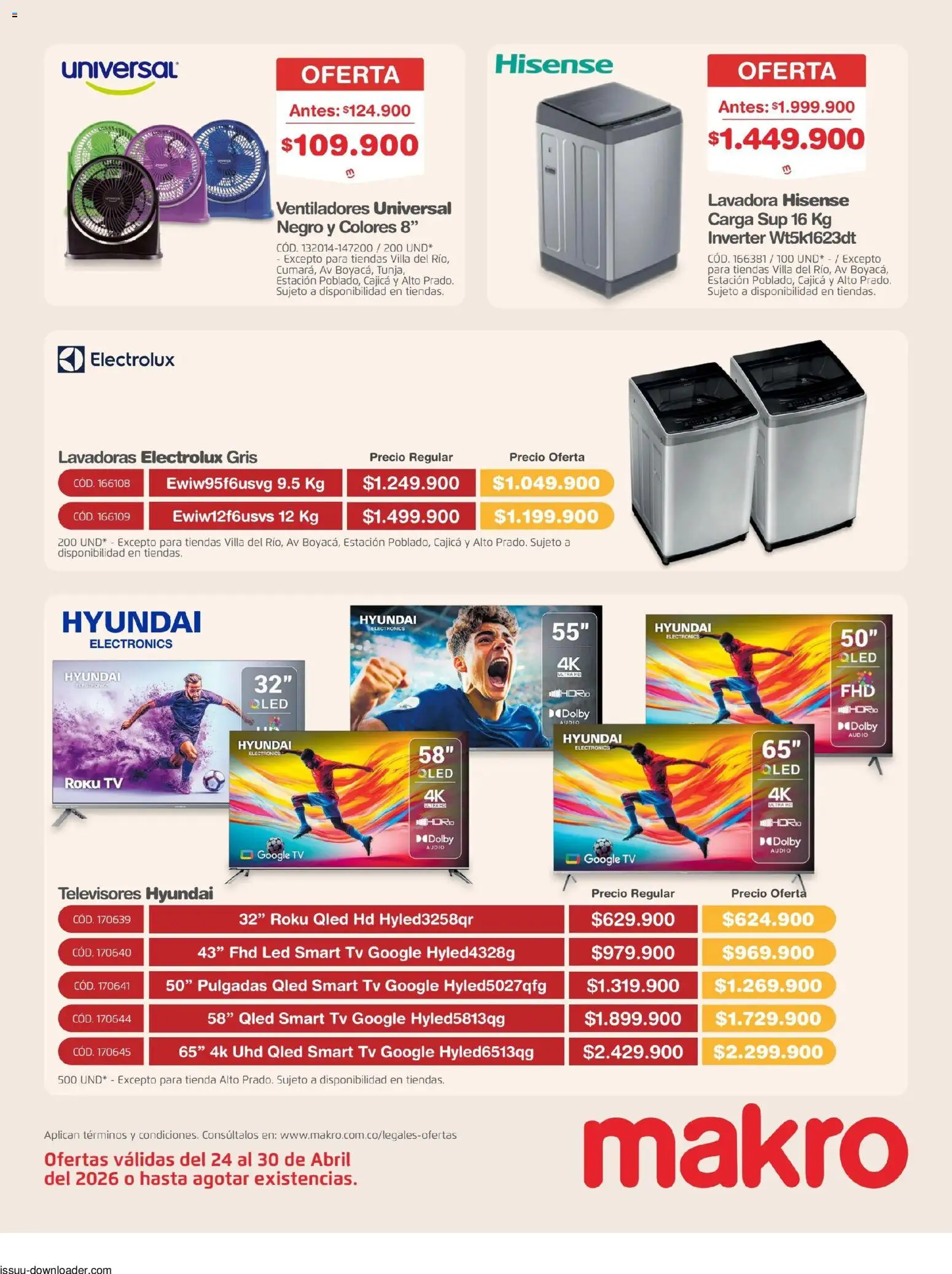 Makro revista - valida desde el 24.04.2026 | Página: 31