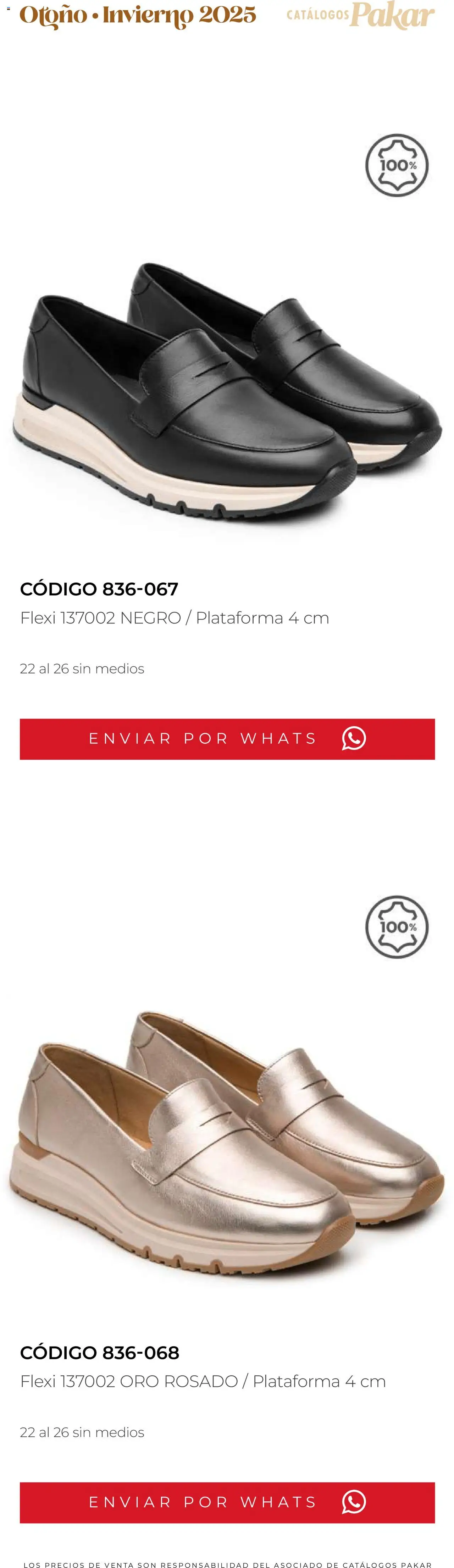 Nuevas ofertas de SC Pakar válidas en toda la República Mexicana desde el 10.10.2025. ¡Encuentra las mejores ofertas en SC Pakar - Catálogo Flexi otoño / invierno! | Página: 117