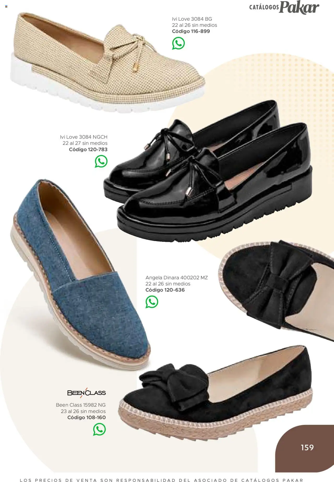 Nuevas ofertas de SC Pakar válidas en toda la República Mexicana desde el 24.07.2025. ¡Encuentra las mejores ofertas en SC Pakar Catálogo Mujer otoño / invierno! | Página: 159