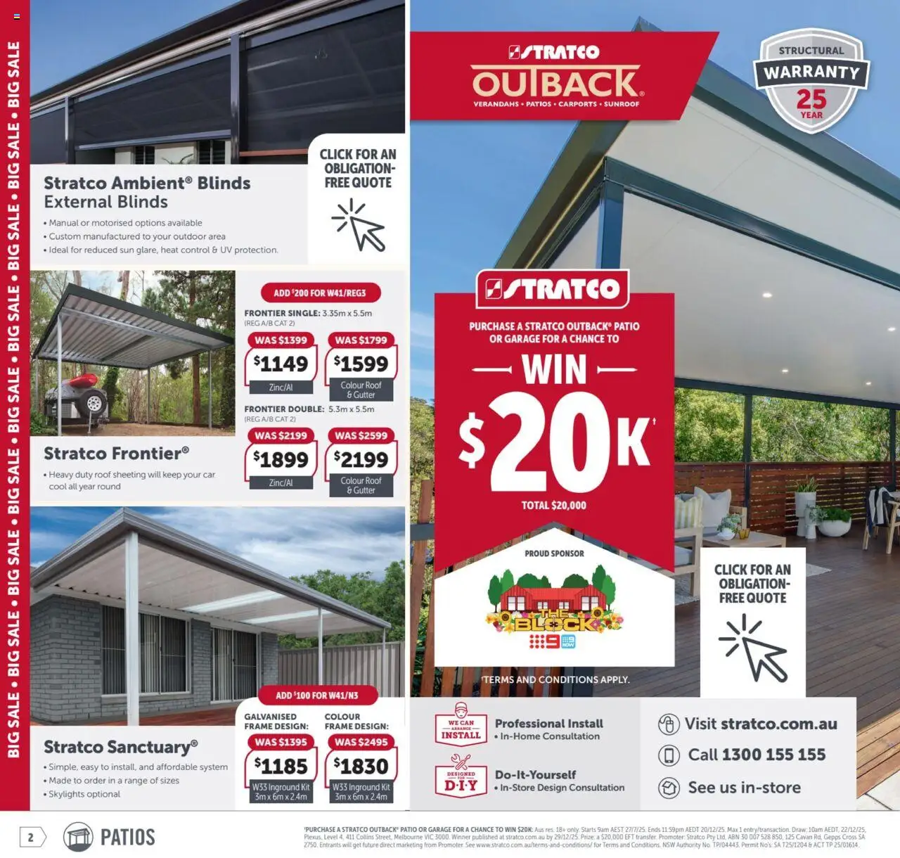 Stratco catalogue - valid from 19.09.2025 | Page: 2 | Products: Blinds