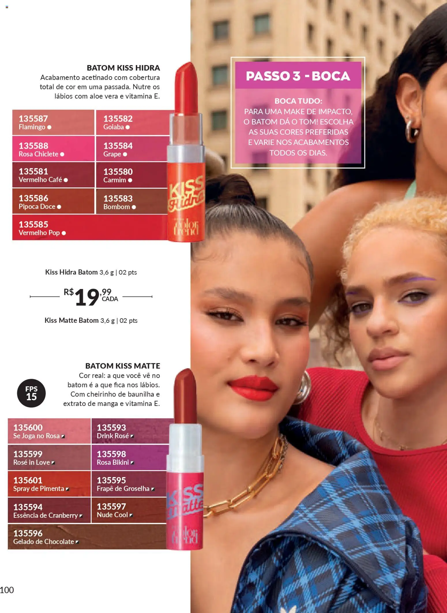 Avon Folheto - válido de 21.11.2025 | Página: 100 | Produtos: Cranberry, Chocolate, Chiclete, Pipoca