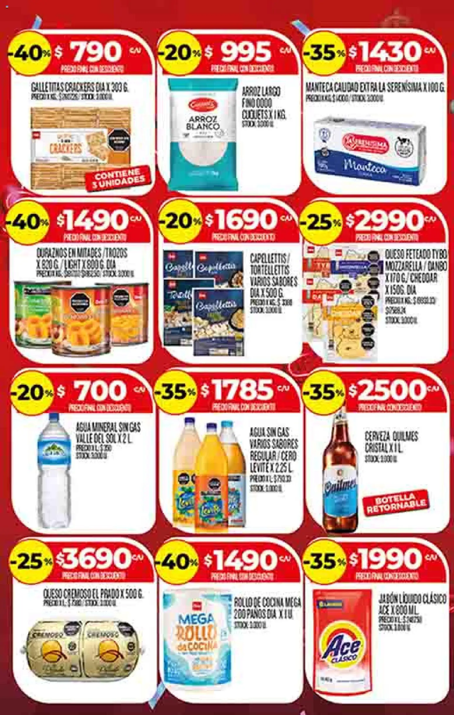Supermercado DIA Ofertas │ válido desde el 22.10.2025 | Página: 3 | Productos: Botella, Cocina, Jabón, Queso