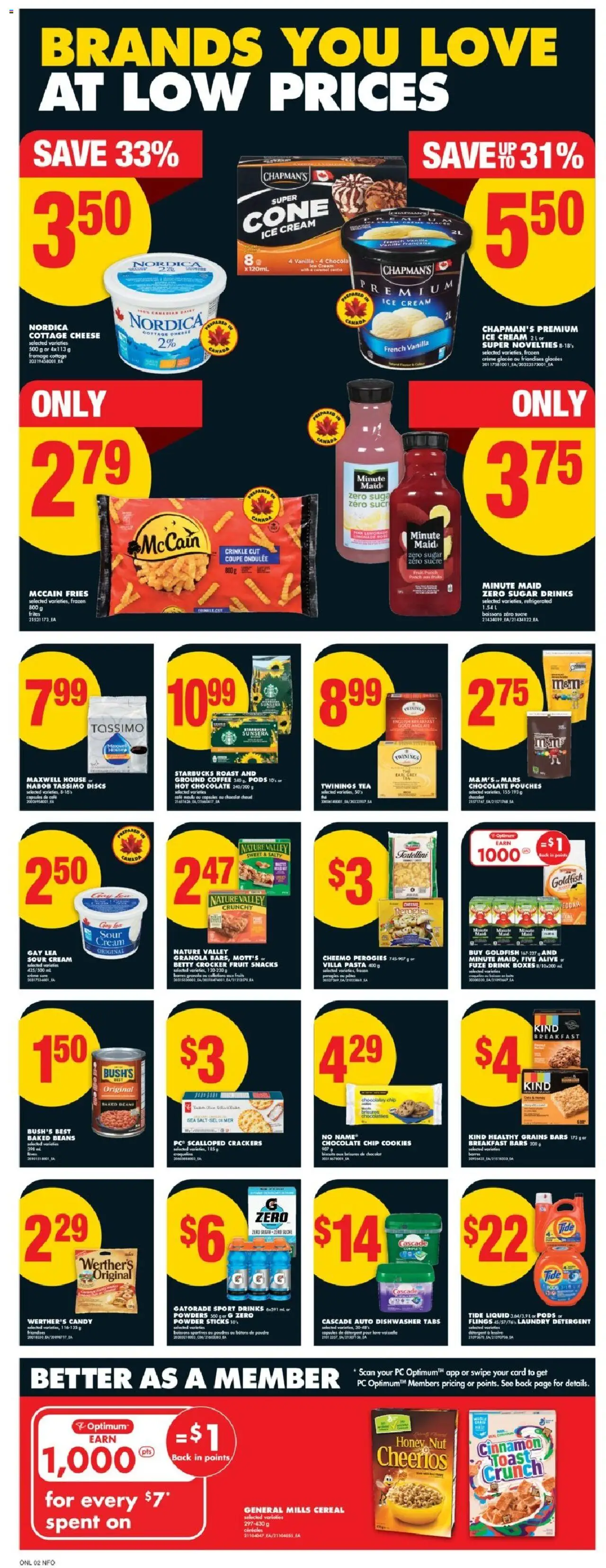 No Frills flyer valid from 21.08.2025 | Page: 8 | Products: Cookies, Cottage cheese, Dishwasher, Chocolate
