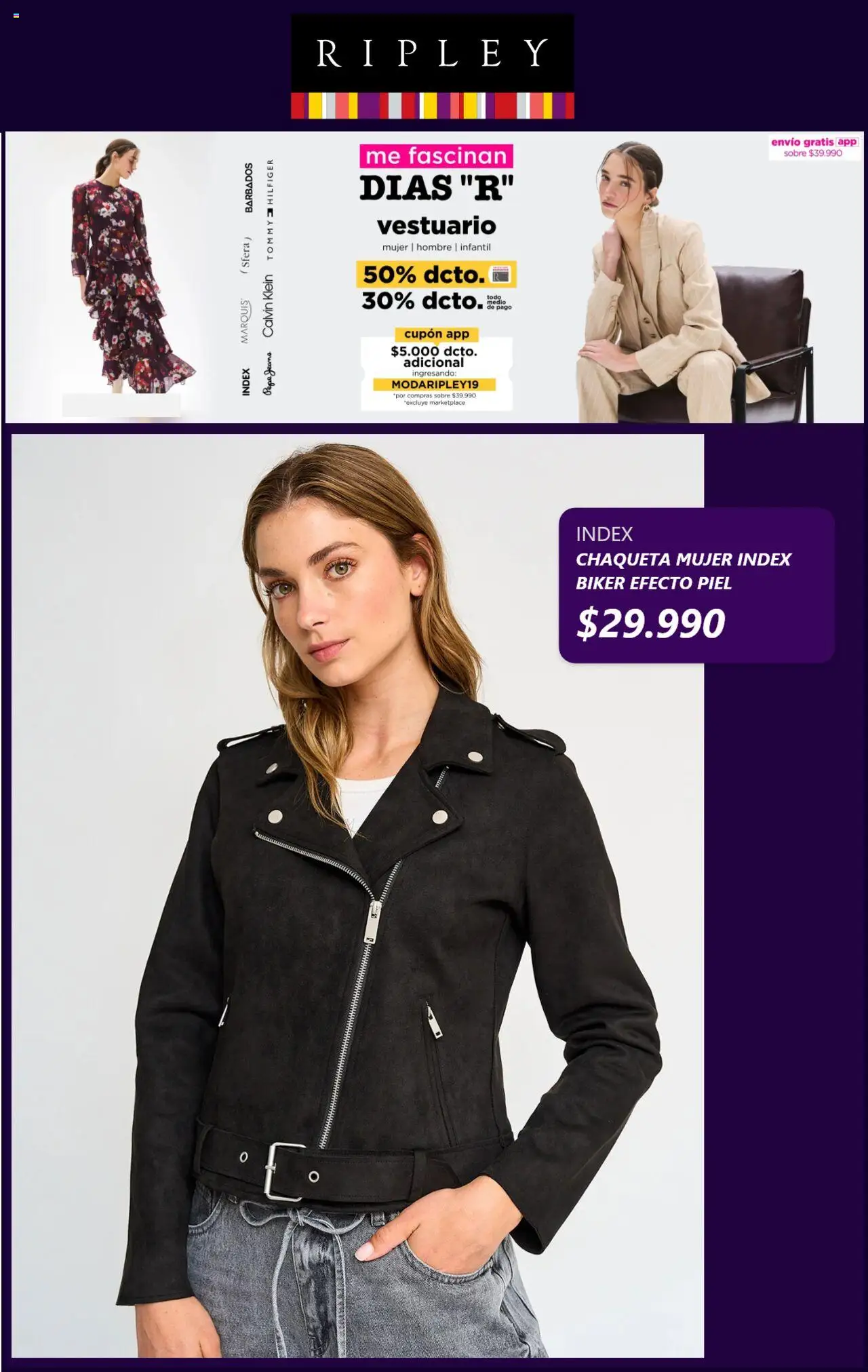 Ripley ofertas  │ válido desde el 18.08.2025 | Página: 3 | Productos: Sobre, Chaqueta