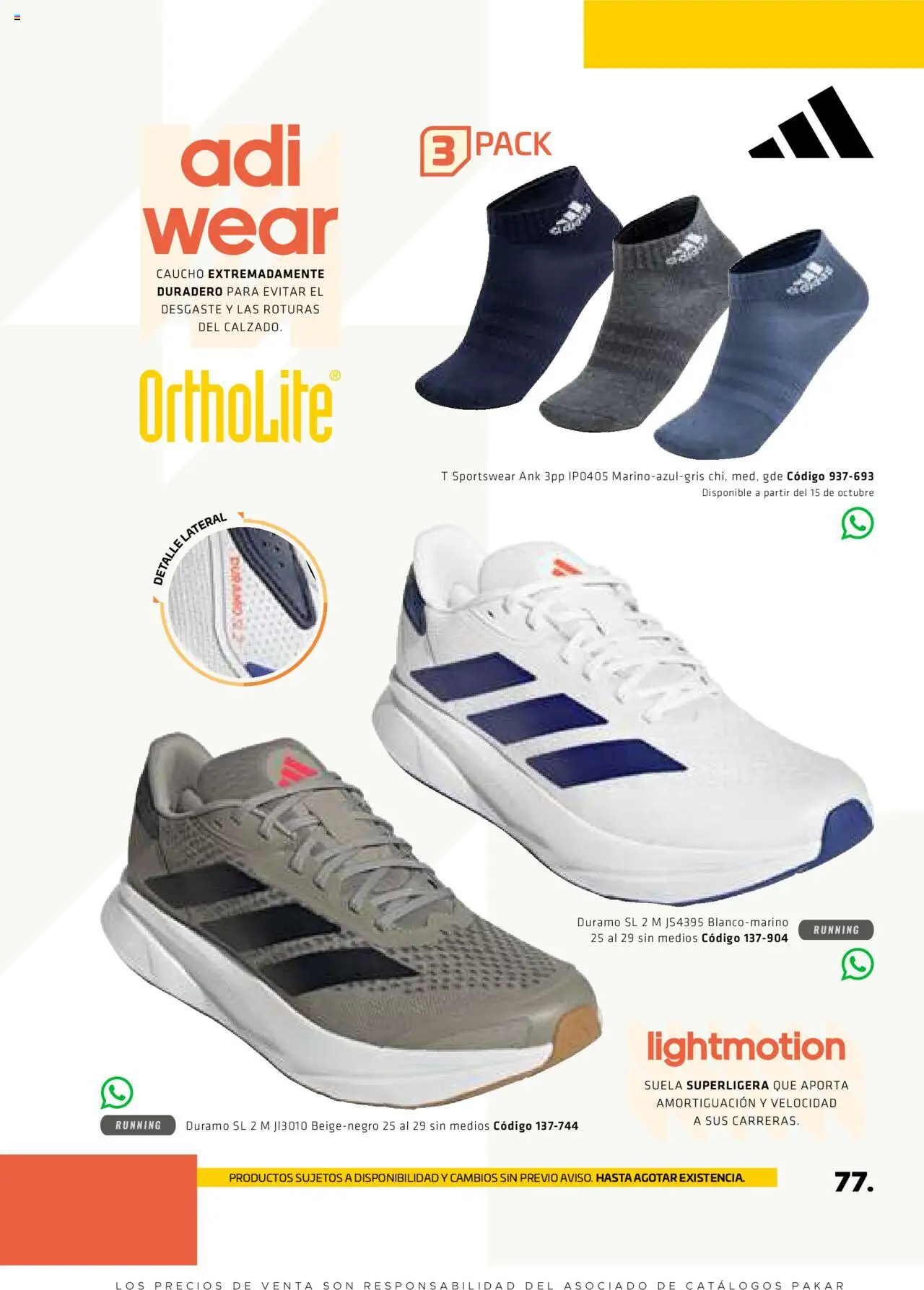 Nuevas ofertas de SC Pakar válidas en toda la República Mexicana desde el 29.08.2025. ¡Encuentra las mejores ofertas en SC Pakar - Catálogo Otoño Men Tomo 1! | Página: 77