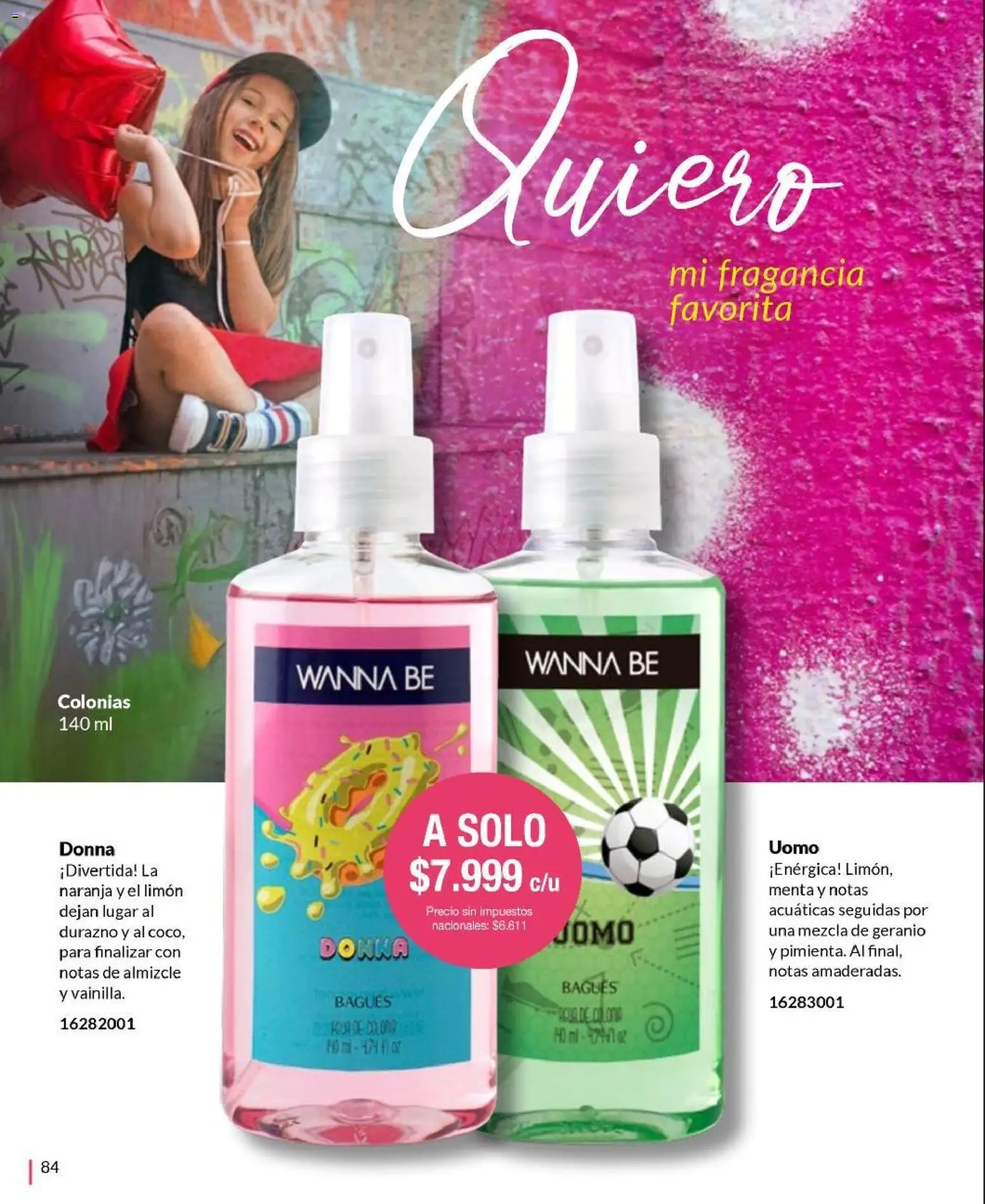 Bagués - Catálogo │ válido desde el 20.10.2025 | Página: 84 | Productos: Durazno, Fragancia, Limón