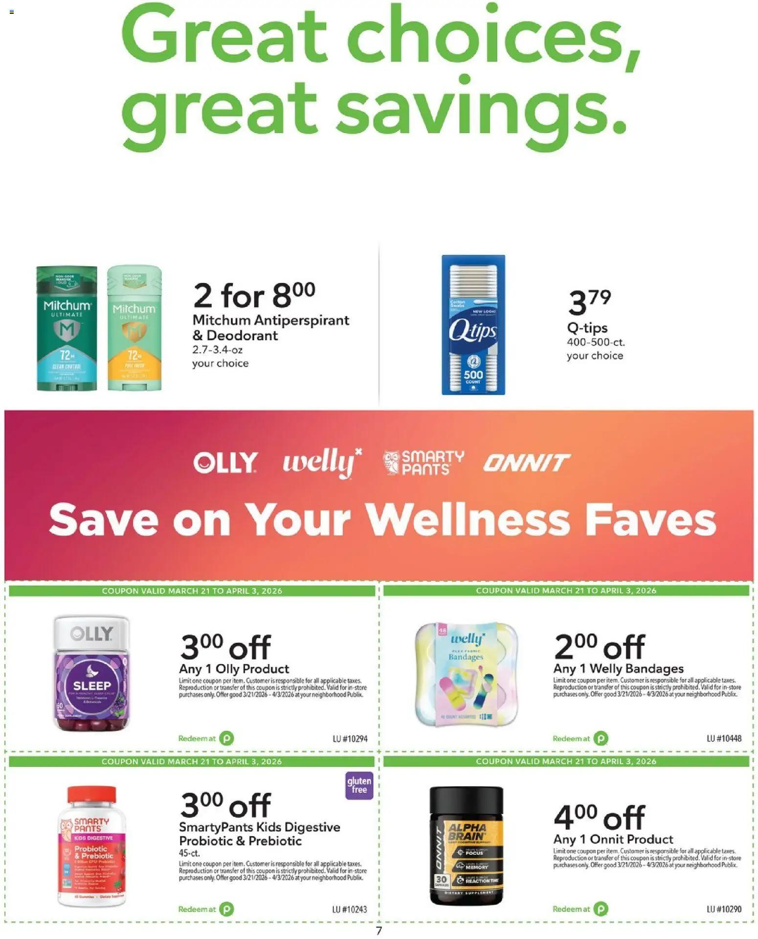 Publix Extra Savings - valid from 21.03.2026 | Page: 7