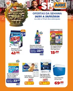 Akki Atacadista - Ofertas da semana - Pré-Visualização do folheto da loja Akki Atacadista, válido de 26.01.2026