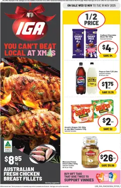 Preview of IGA Catalogue QLD - valid from 12.11.2025
