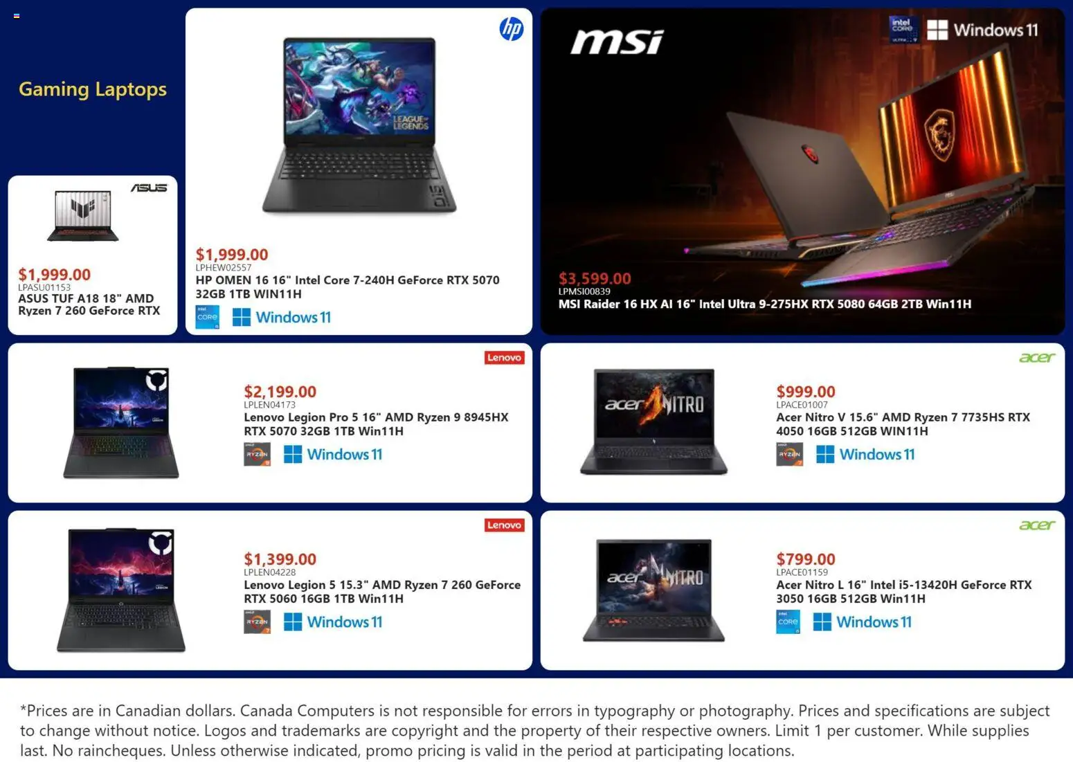 Canada Computers flyer valid from 16.01.2026 | Page: 1