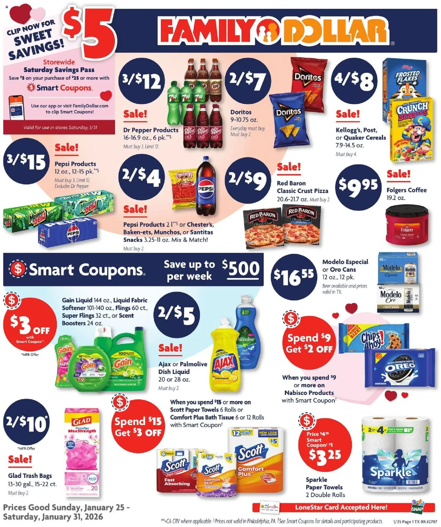 Family Dollar Grand Opening - valid from 25.01.2026 | Page: 1