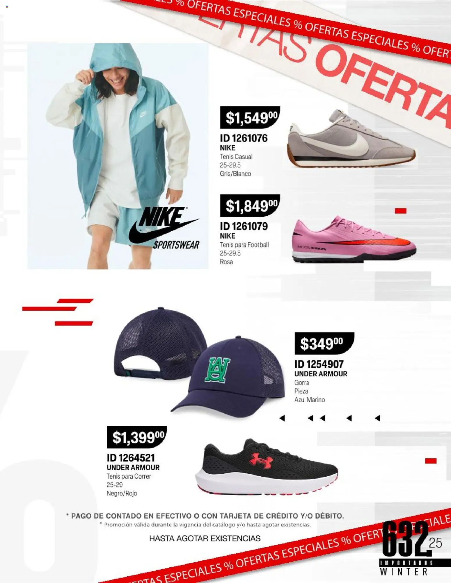 Nuevas ofertas de Price Shoes válidas en toda la República Mexicana desde el 24.11.2025. ¡Encuentra las mejores ofertas en Price Shoes catálogo Importados Winter! | Página: 6 | Productos: Tenis, Gorra