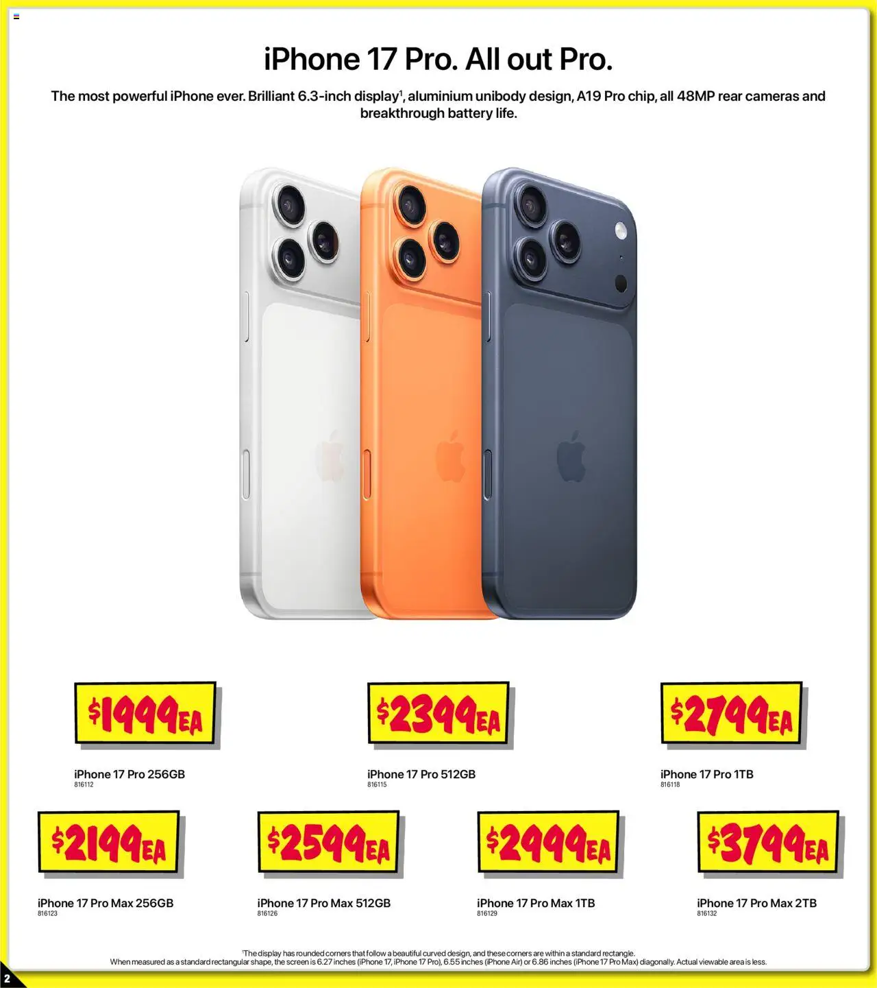 JB Hi-Fi catalogue - valid from 12.09.2025 | Page: 2 | Products: Battery, Iphone, Screen