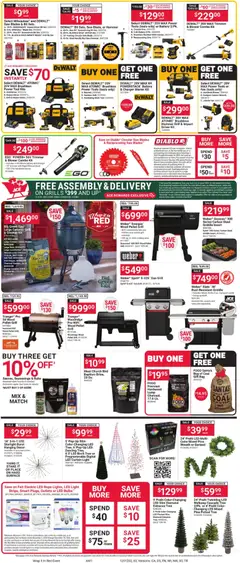 Preview of ACE Hardware weekly ads valid from 02.12.2025 | Page: 3 | Products: Battery, Reciprocating Saw, Hammer, Sauce