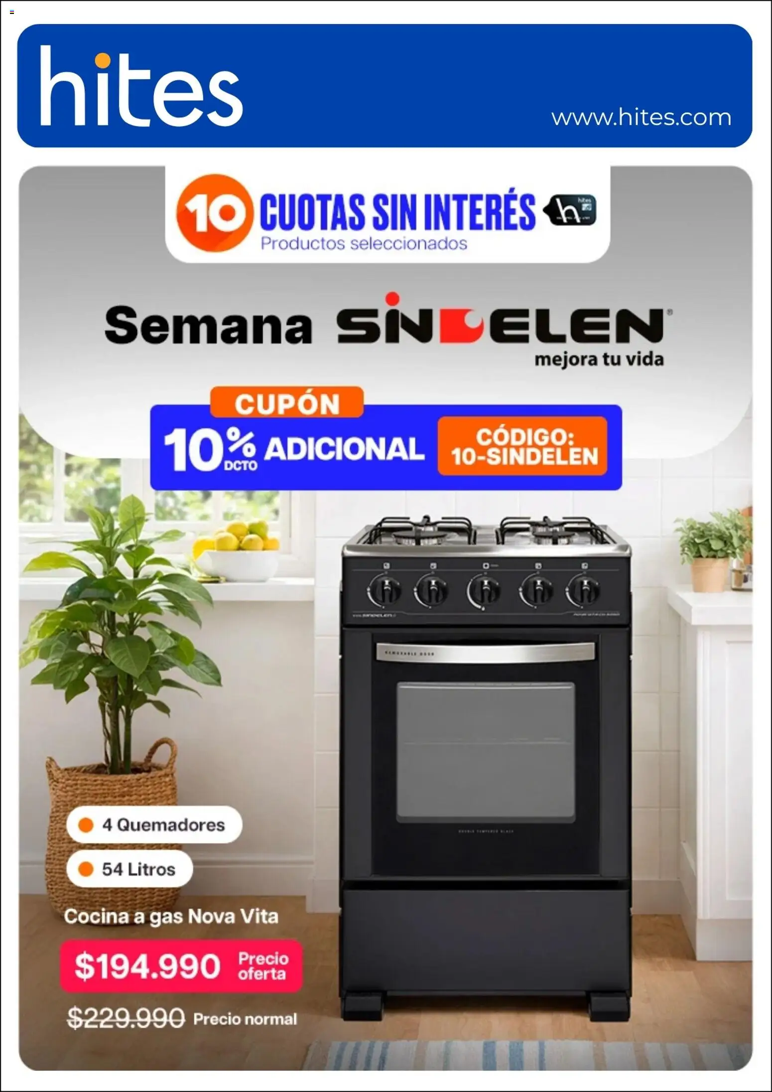 Hites Ofertas  │ válido desde el 22.04.2026 | Página: 5 | Productos: Cocina