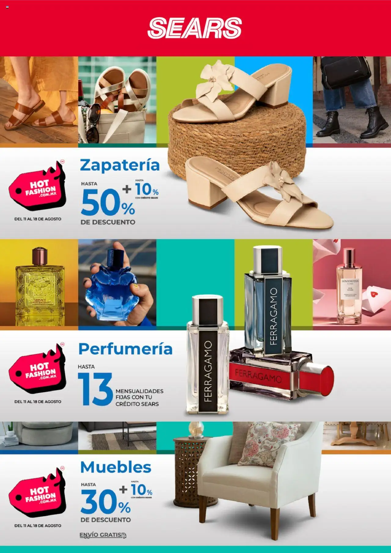 Nuevas ofertas de Sears válidas en toda la República Mexicana desde el 11.08.2025. ¡Encuentra las mejores ofertas en Sears - Hot Sale! | Página: 5