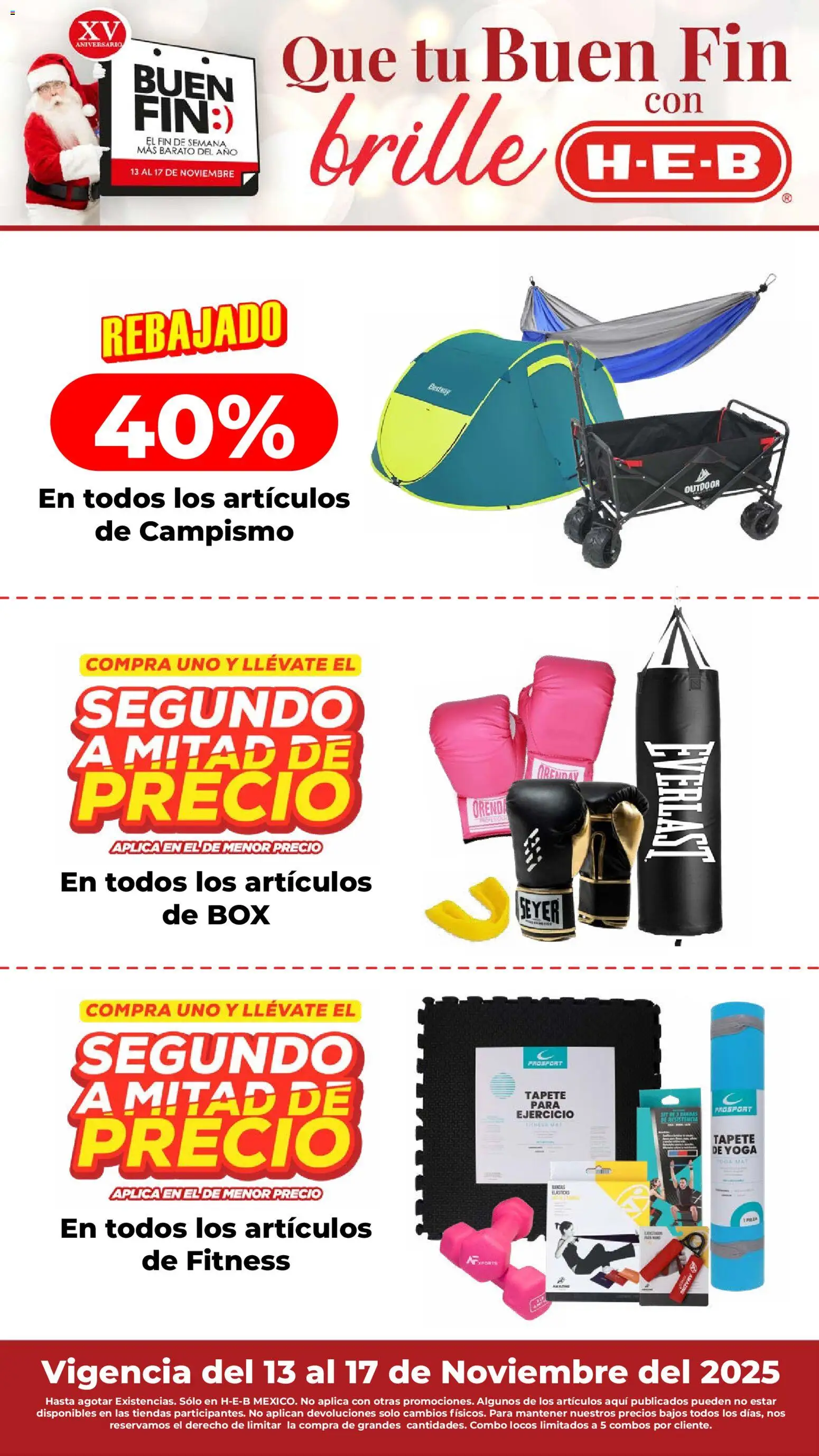 Nuevas ofertas de H-E-B válidas en toda la República Mexicana desde el 13.11.2025. ¡Encuentra las mejores ofertas en H-E-B Buen Fin! | Página: 28 | Productos: Tapete