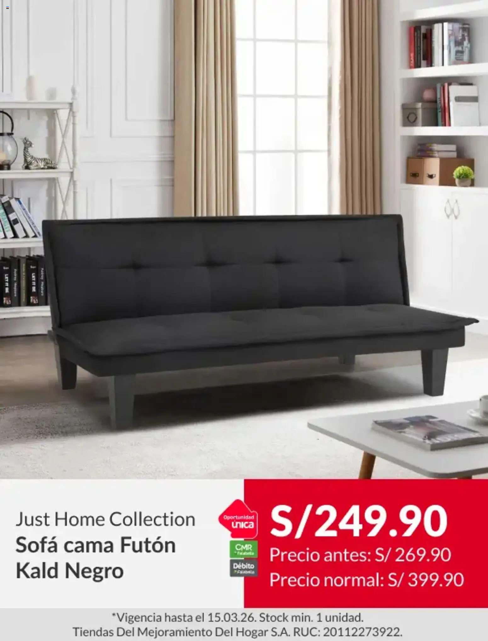 Catálogo Sodimac válido desde 09.03.2026 | Página: 2 | Productos: Cama, Sofá