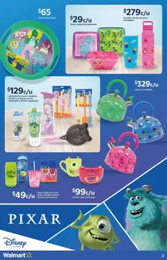 Nuevas ofertas de Walmart válidas en toda la República Mexicana desde el 24.07.2025. ¡Encuentra las mejores ofertas en Walmart Catálogo Pixar! | Página: 3