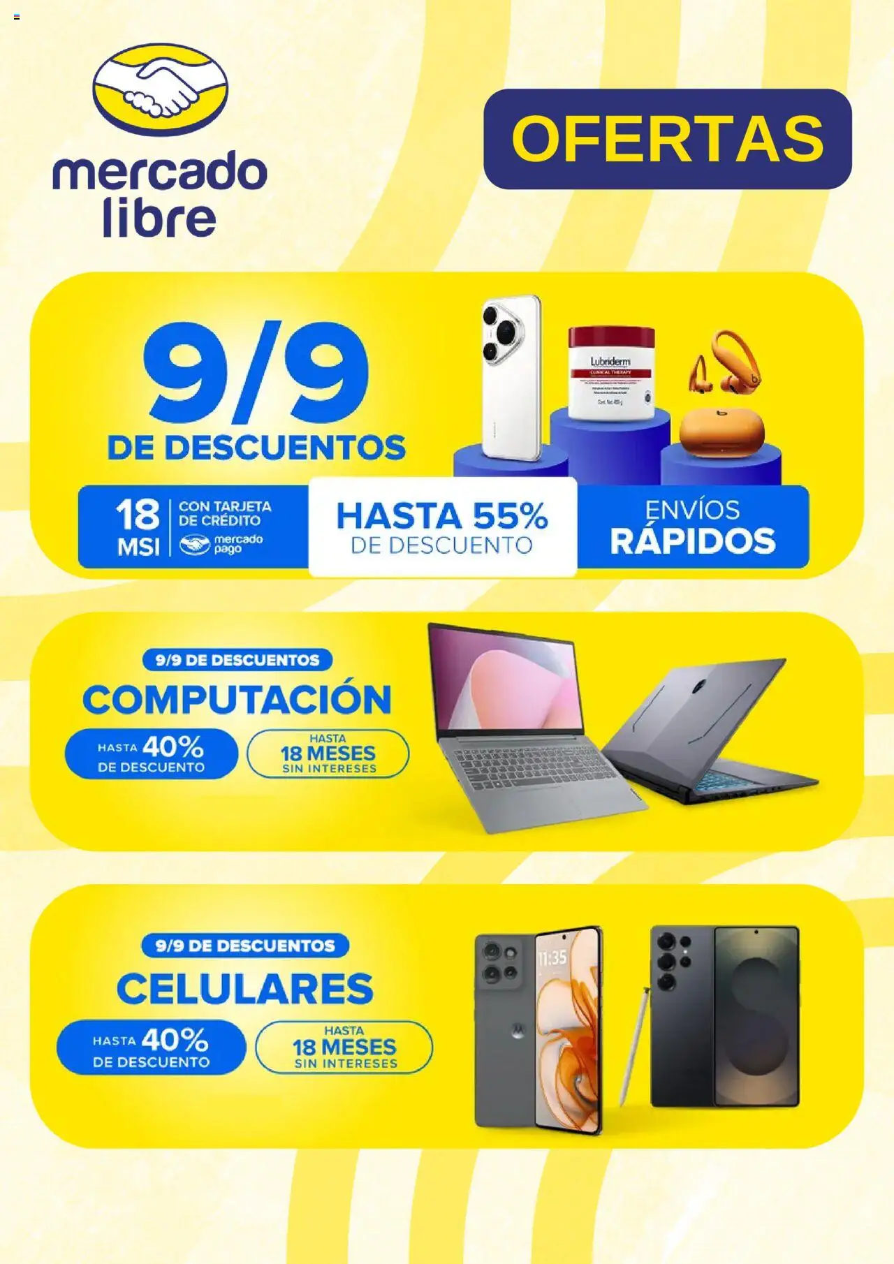 Nuevas ofertas de Mercado Libre válidas en toda la República Mexicana desde el 01.09.2025. ¡Encuentra las mejores ofertas en Mercado Libre - Catálogo! | Página: 1