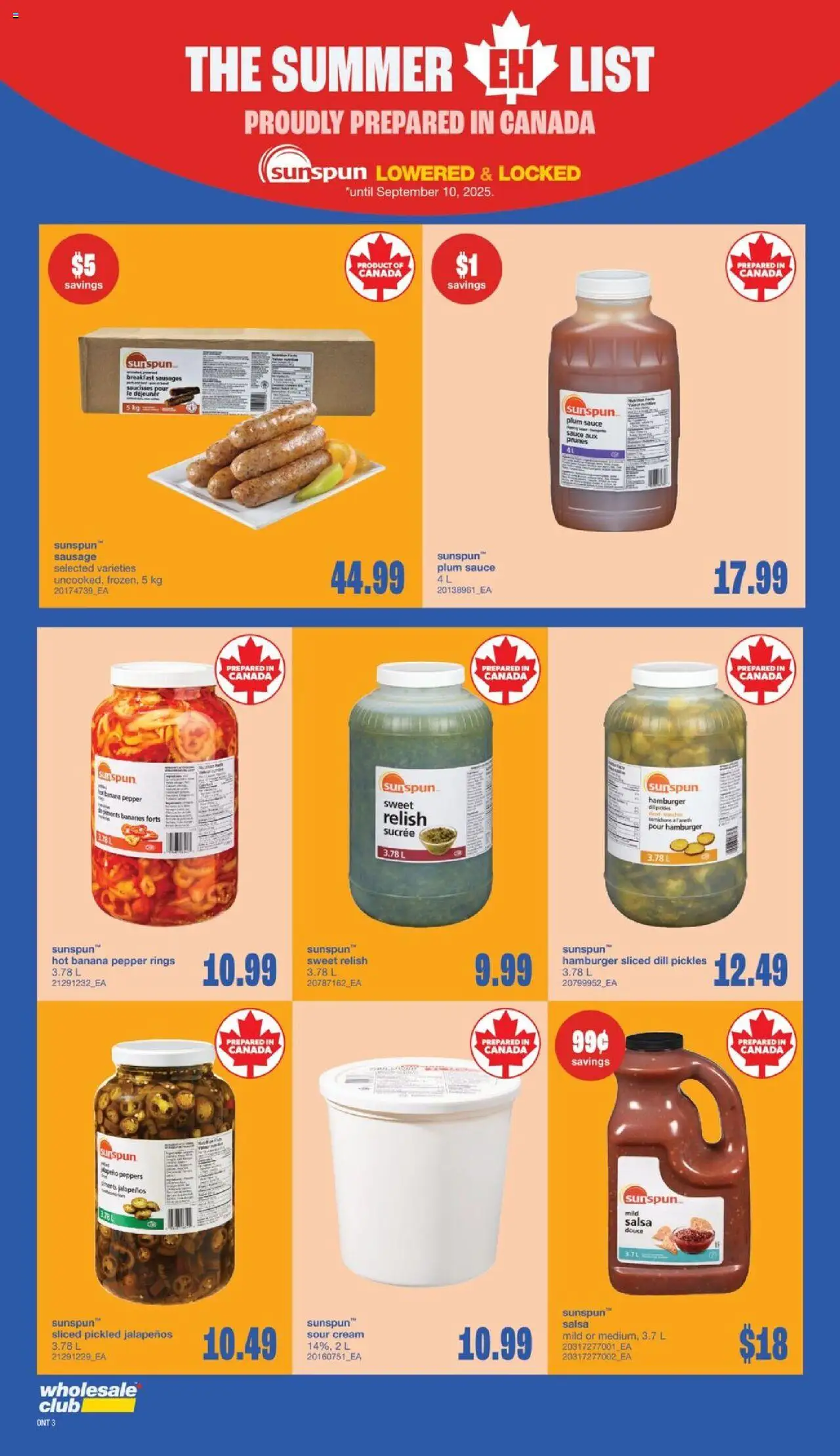 Wholesale Club flyer valid from 31.07.2025 | Page: 9 | Products: Sour cream, Cream