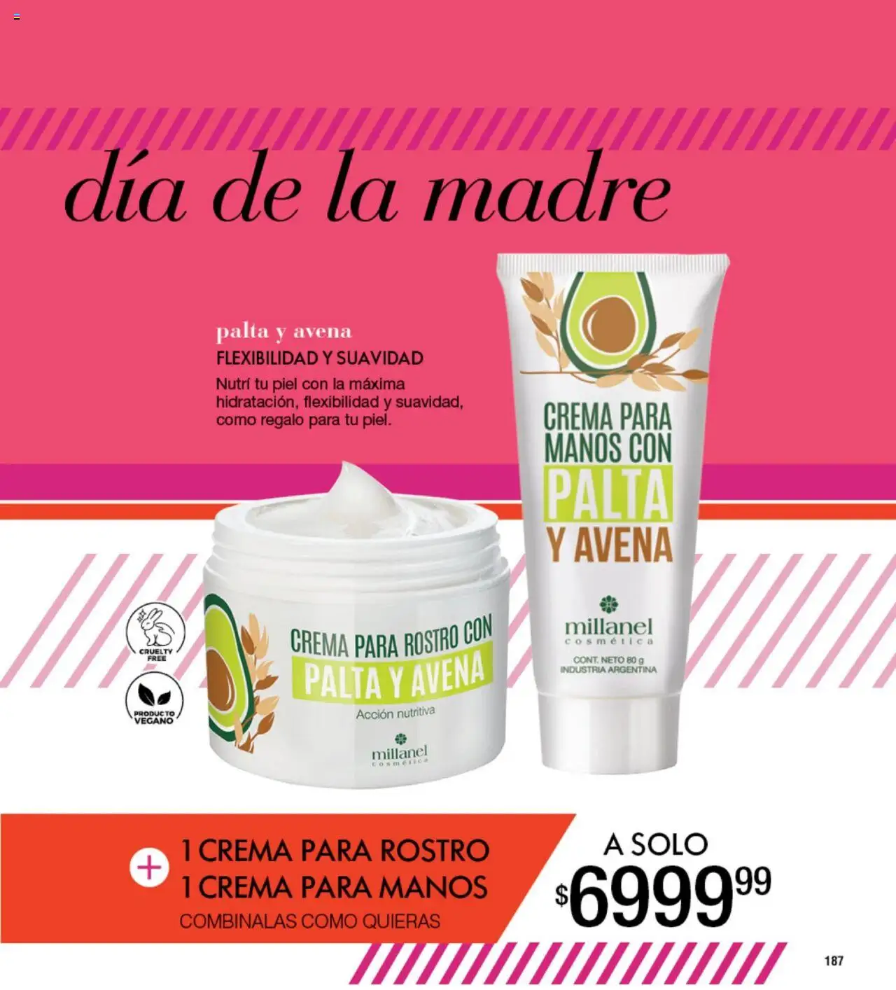 Millanel catálogo │ válido desde el 18.08.2025 | Página: 187 | Productos: Avena, Palta, Crema