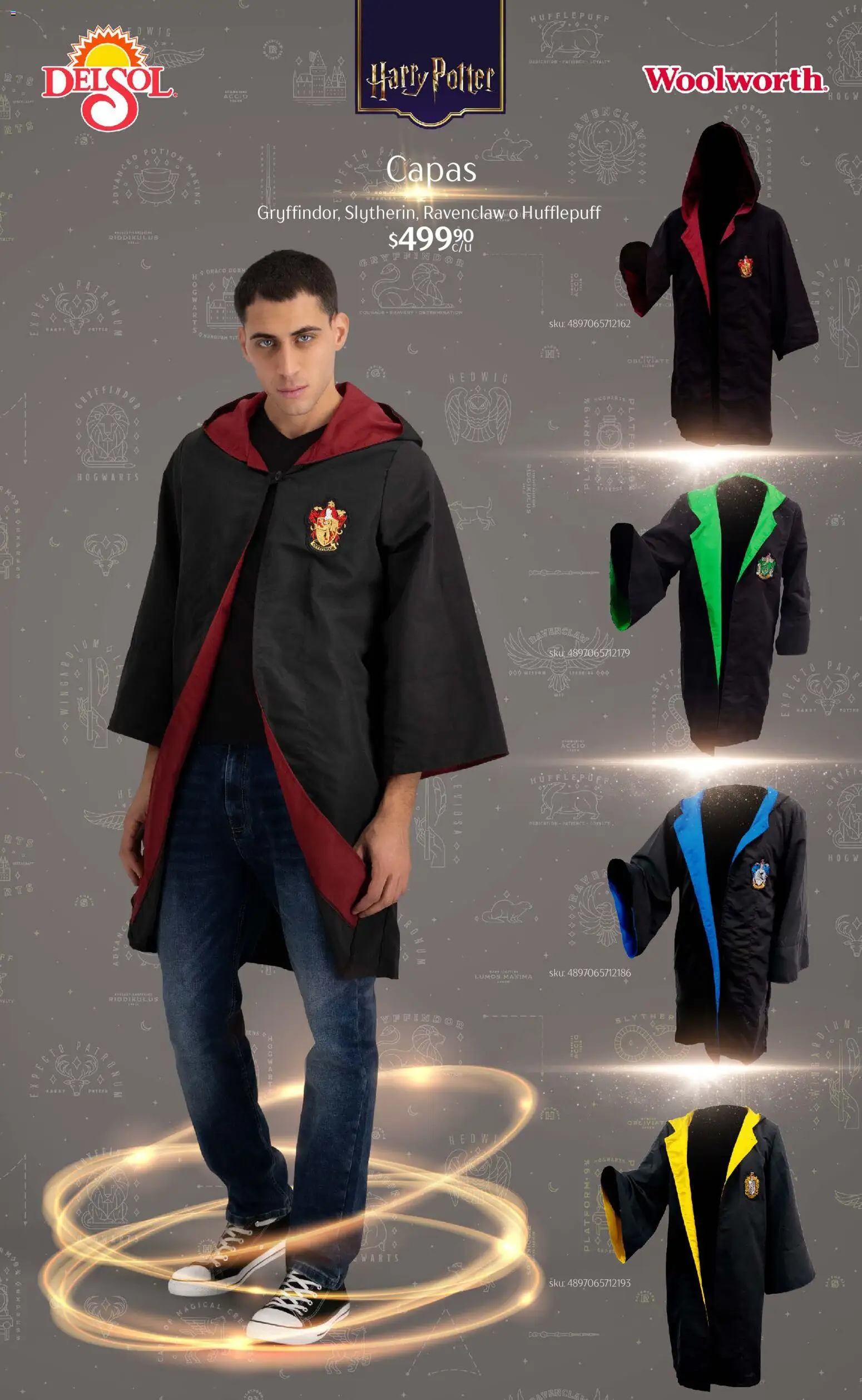 Nuevas ofertas de Del Sol y Woolworth válidas en toda la República Mexicana desde el 04.12.2025. ¡Encuentra las mejores ofertas en Del Sol y Woolworth catálogo Harry Potter! | Página: 16