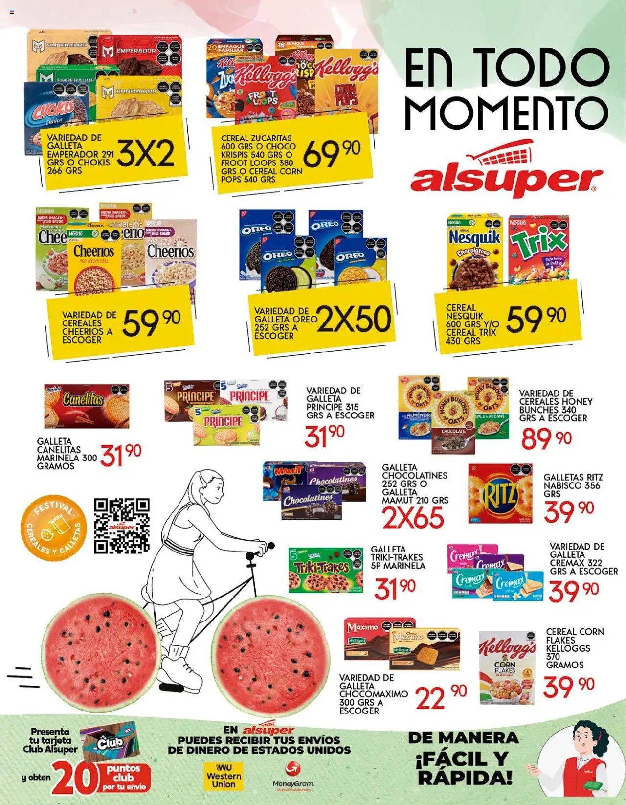 Nuevas ofertas de Alsuper válidas en toda la República Mexicana desde el 07.10.2025. ¡Encuentra las mejores ofertas en Alsuper - Folleto Saltillo! | Página: 8 | Productos: Crema, Almendra, Cereales, Galletas