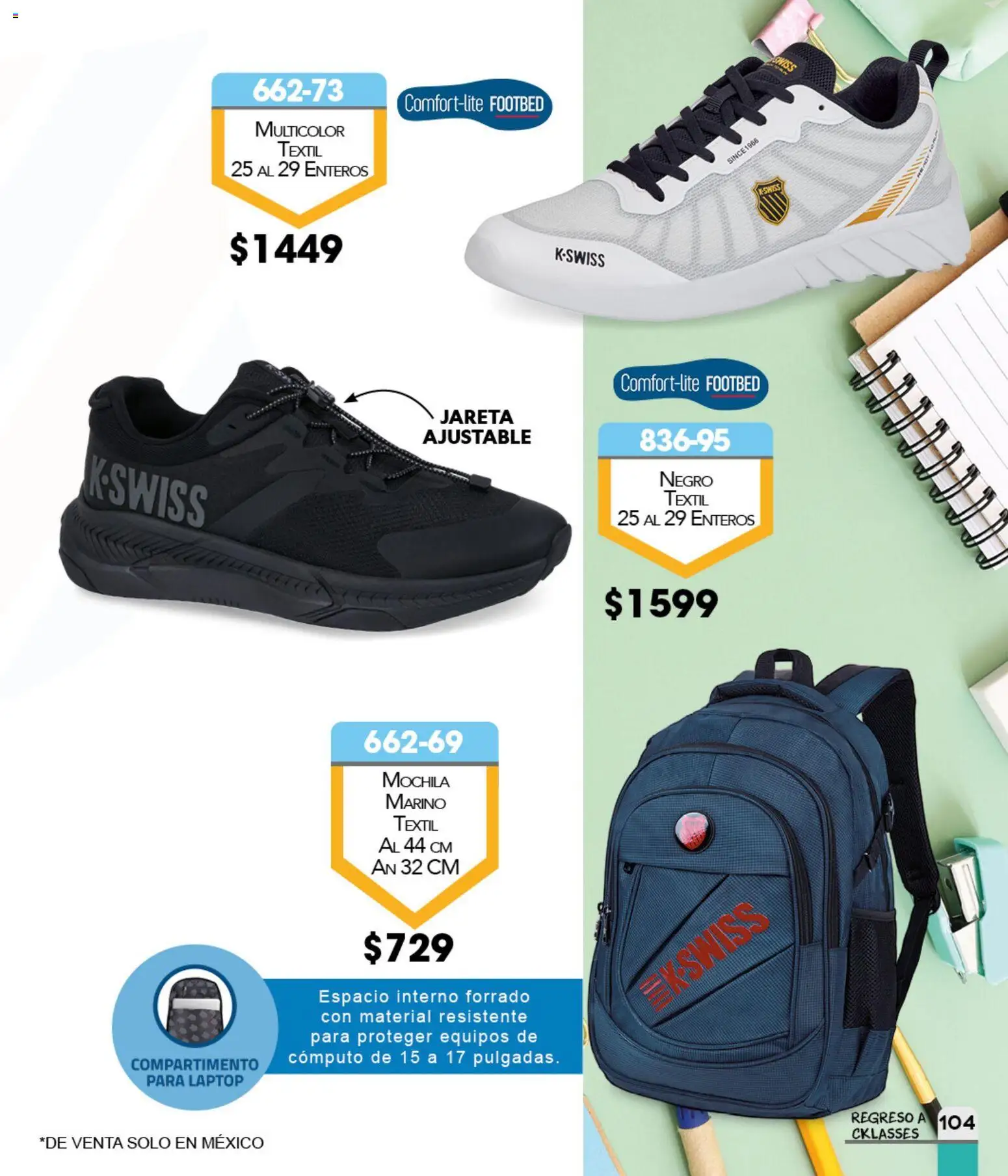 Nuevas ofertas de Cklass válidas en toda la República Mexicana desde el 06.01.2026. ¡Encuentra las mejores ofertas en Cklass catálogo Regreso a clases 2026! | Página: 105 | Productos: Mochila