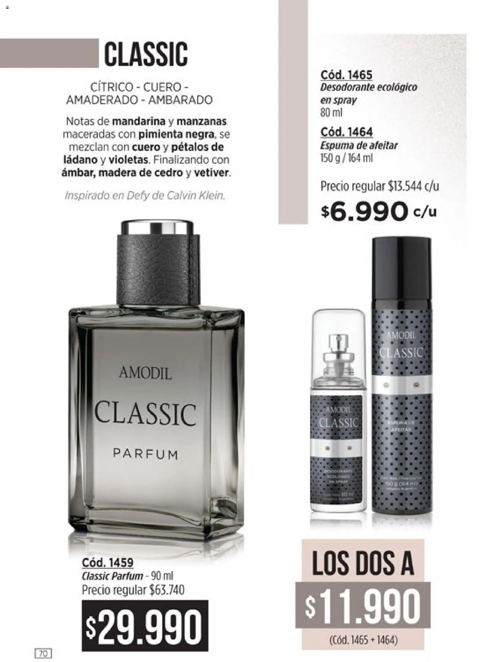 Catálogo Amodil Campaña 4 │ válido desde el 01.03.2026 | Página: 70 | Productos: Espuma de afeitar, Pimienta, Desodorante, Manzanas