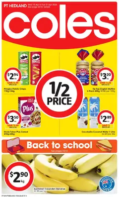 Preview of Coles catalogue PT Hedland - valid from 15.04.2026