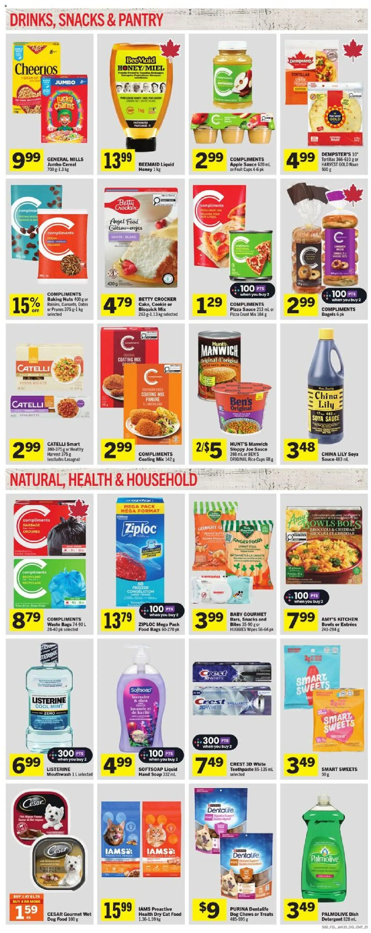 Foodland flyer valid from 22.01.2026 | Page: 4 | Products: Nuts, Freezer, Mouthwash, Pizza