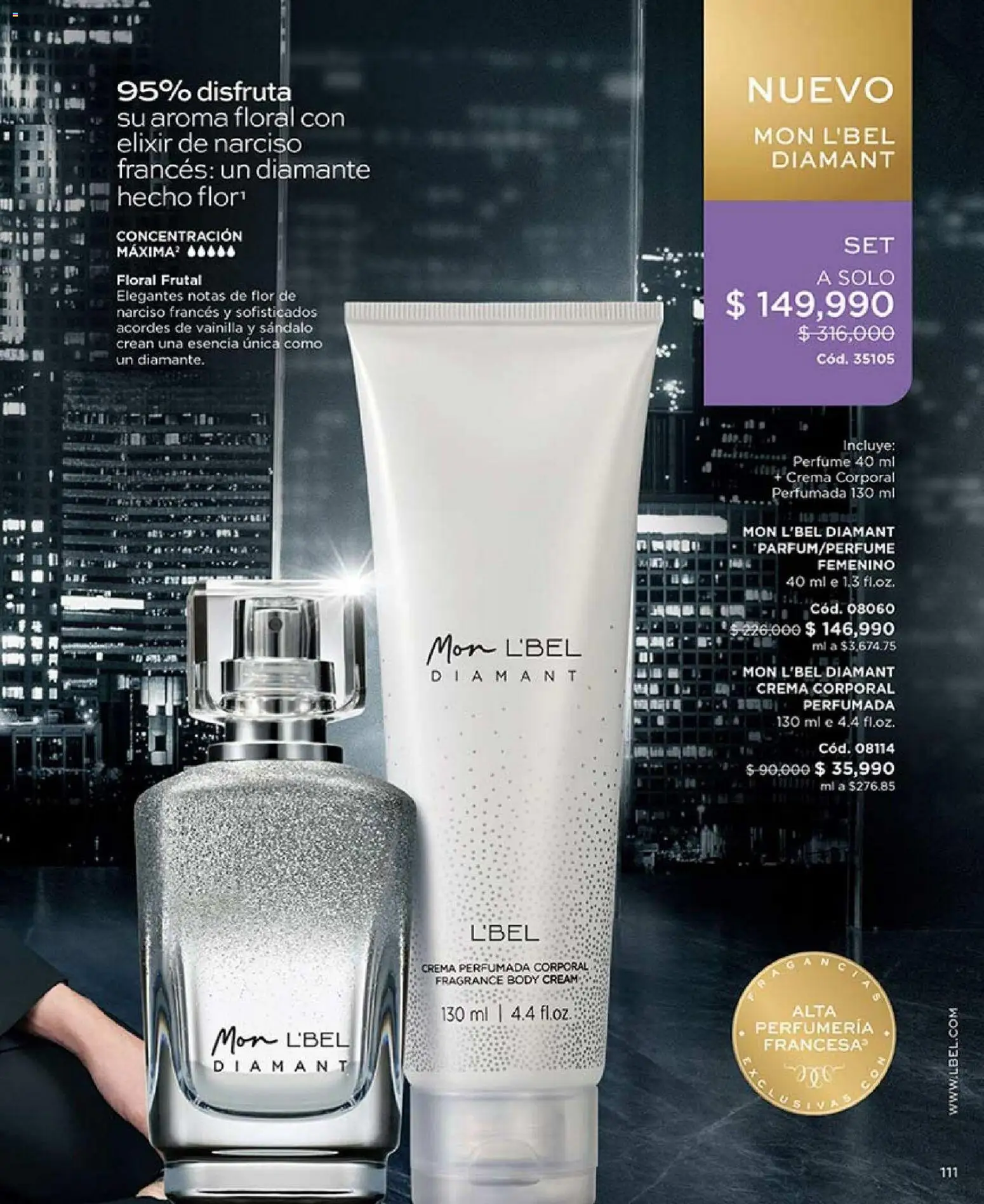 L'Bel revista - valida desde el 01.04.2026 | Página: 115 | Productos: Crema, Cable USB, Body, Perfume