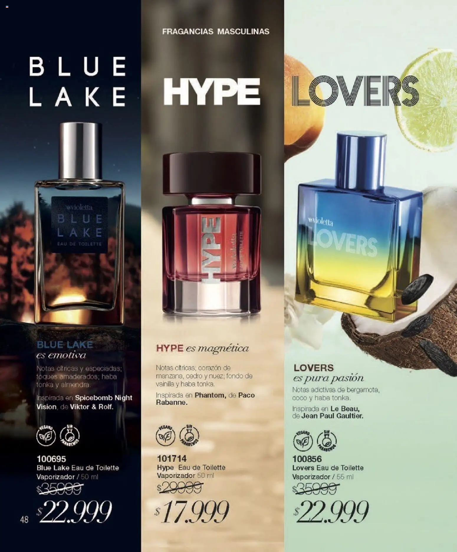 Violetta - Violetta Cosméticos │ válido desde el 05.02.2026 | Página: 48 | Productos: Jean, Eau de toilette