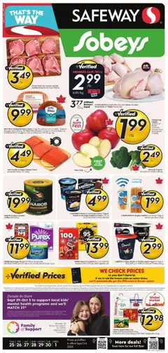 Preview of Sobeys flyer - AB from shop Sobeys valid from 25.09.2025